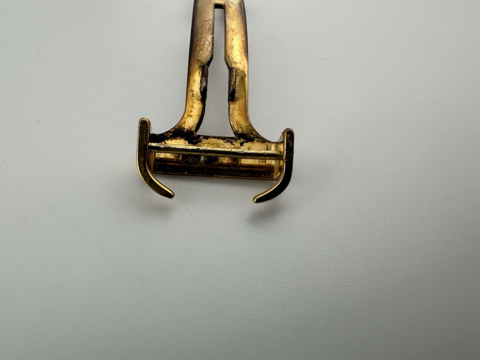 Cartier Watch Buckle 18ct Yellow Gold Vermeil Folding Deployant Clasp 14mm