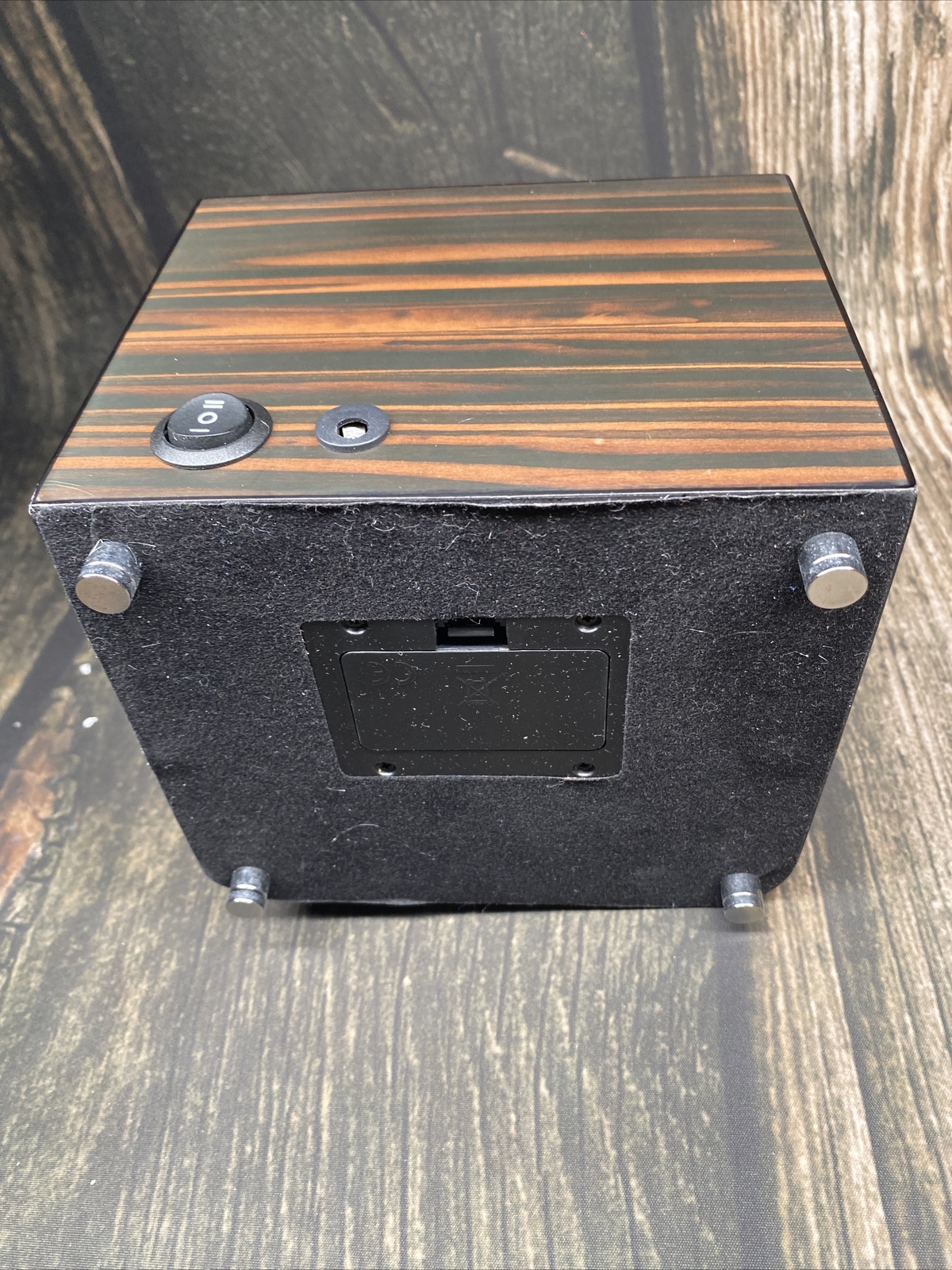 Brouk & Co. Matte Ebony Wooden Watch Hight Quality Winder Lux Gift