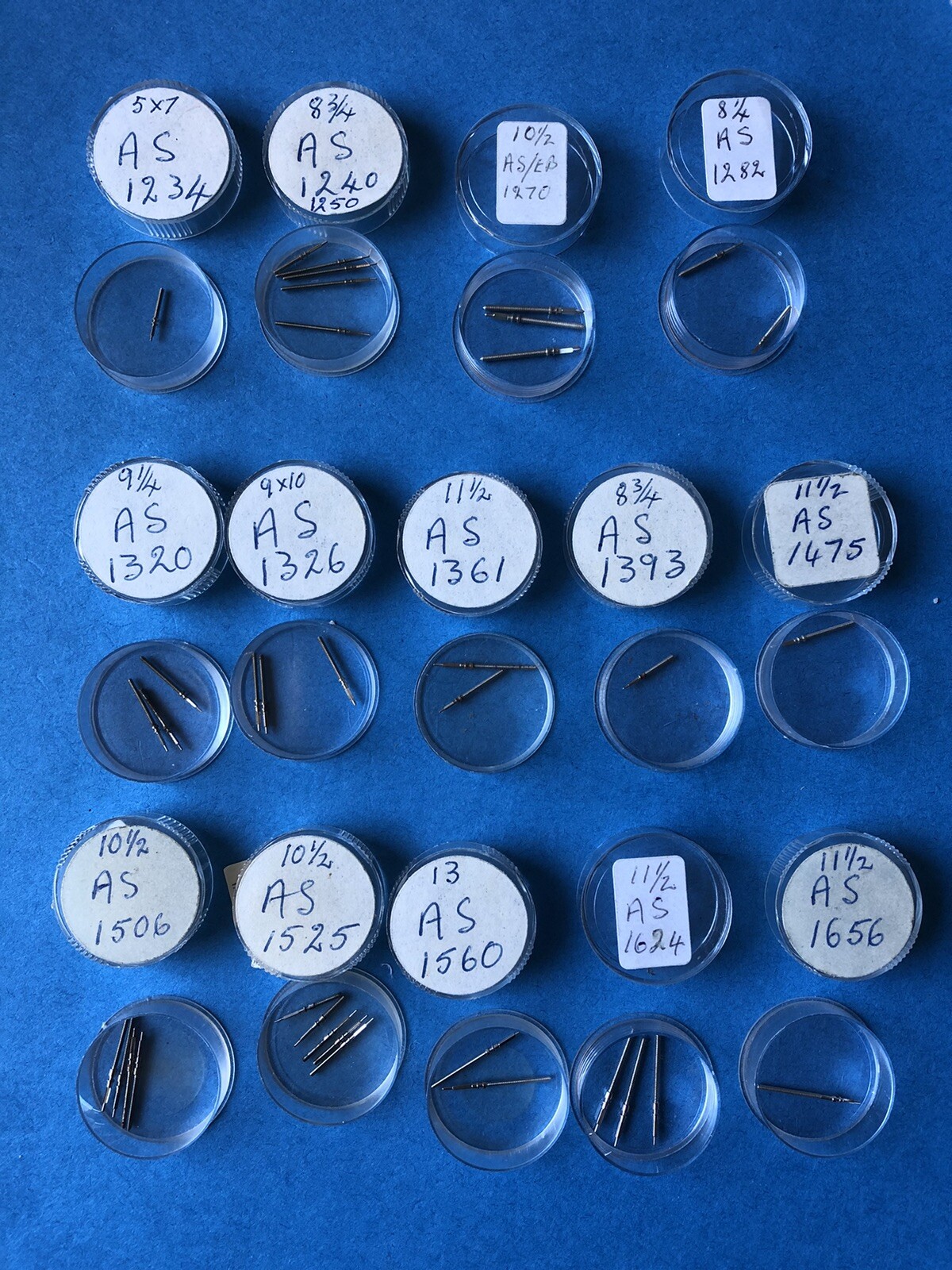 AS Vintage Watch Stems (NOS). See list for sizes. Price for one stem