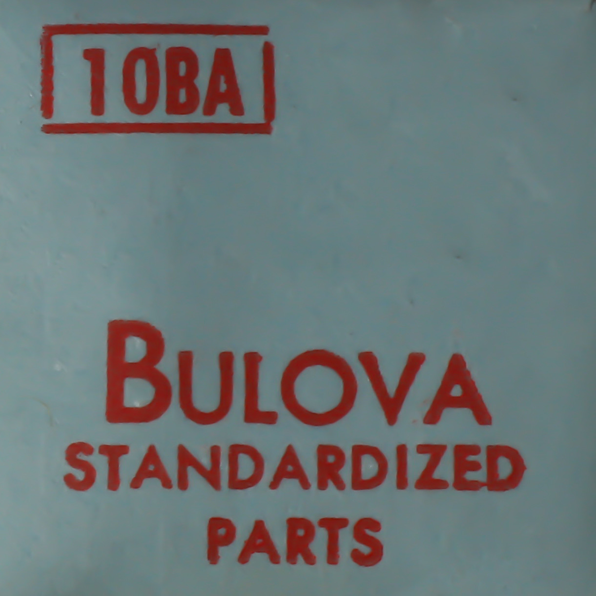 Bulova 10BA Standardized Watch Parts For Repair Watchmakers Estate – See List