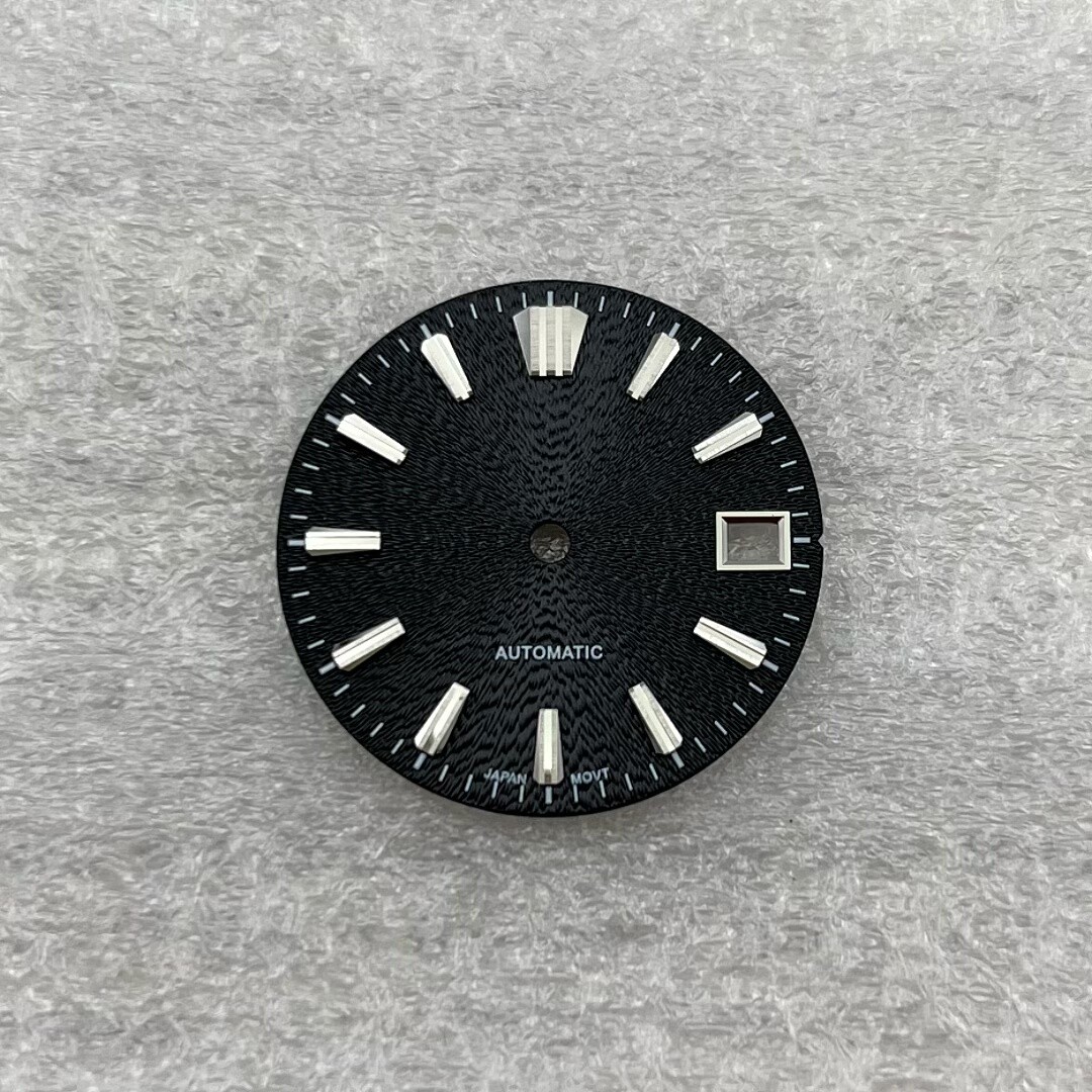 NH35 Dial 28.5mm Fine Pattern No Luminous for NH35 Movement Watch Parts