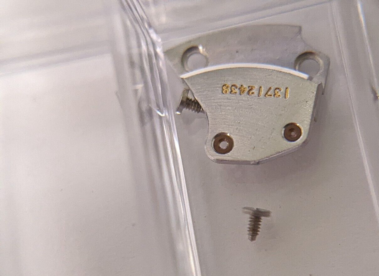 Vintage Longines 345 bridge and 2 screws, taken from fully functioning movement