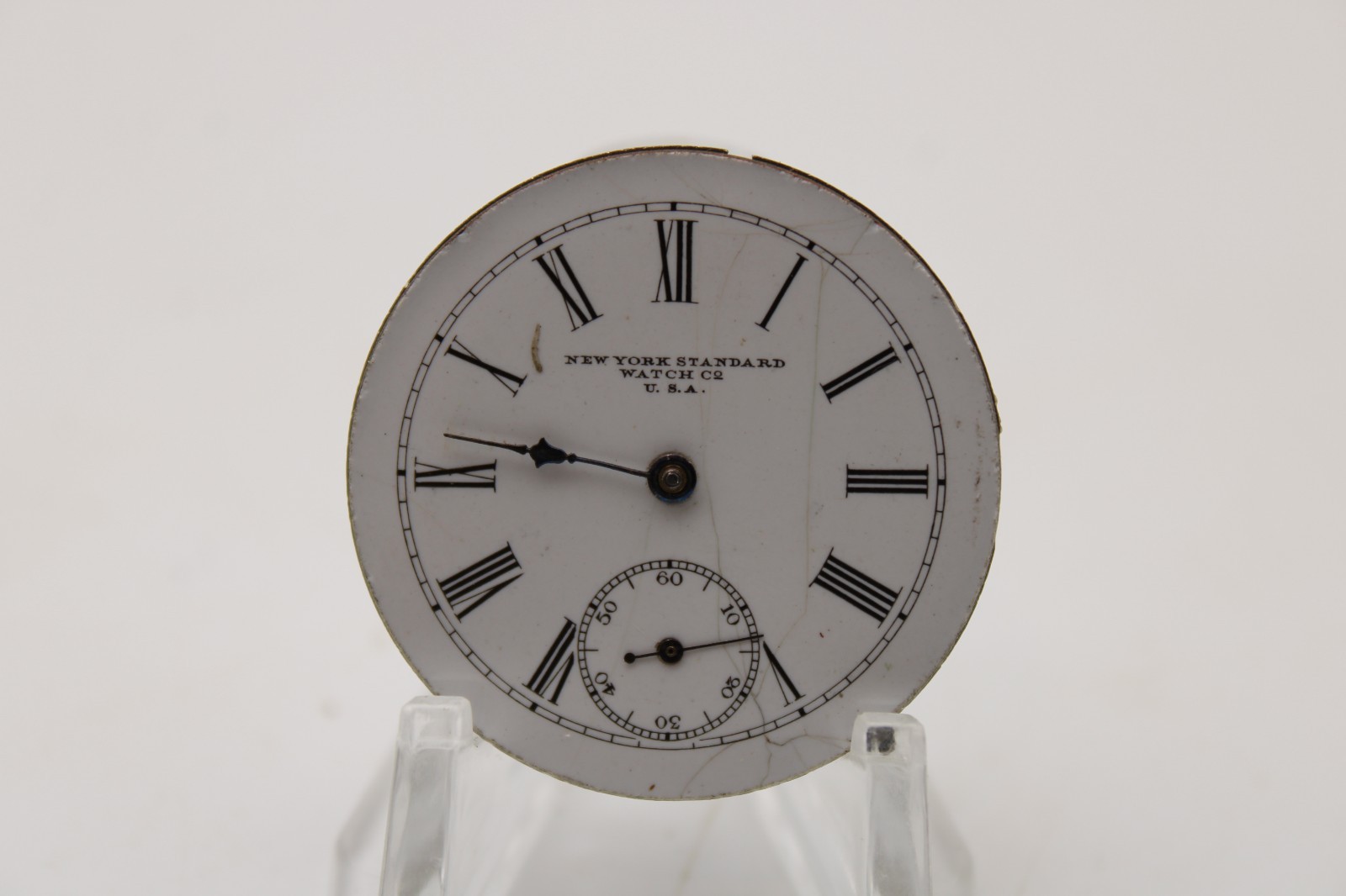 1898 N.Y. STANDARD POCKET WATCH MOVEMENT 1115854 GRADE: 44 6s 7j (OM)