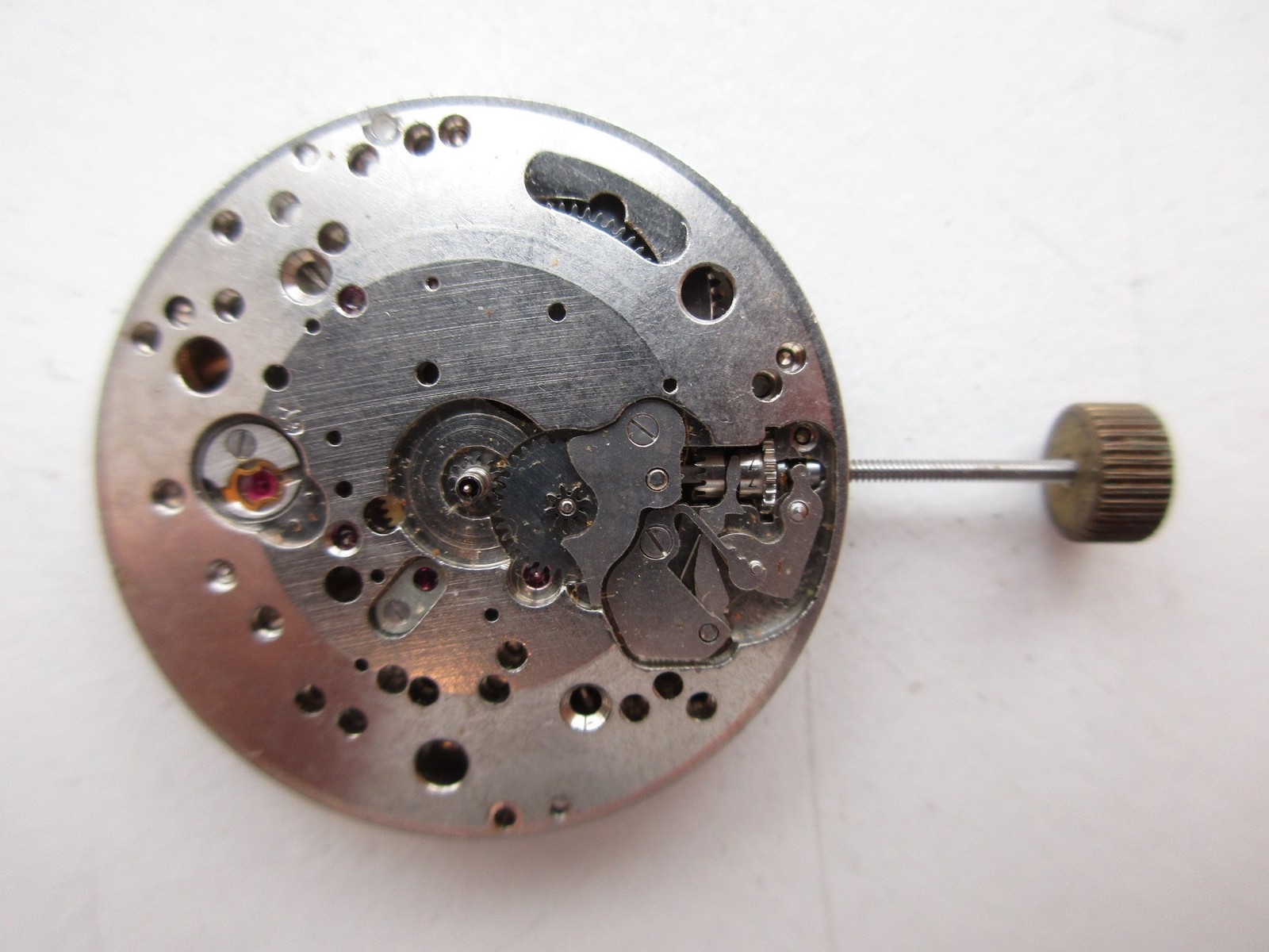 AS A. Schild cal. 1700 automatic watch movement – running – rotor missing
