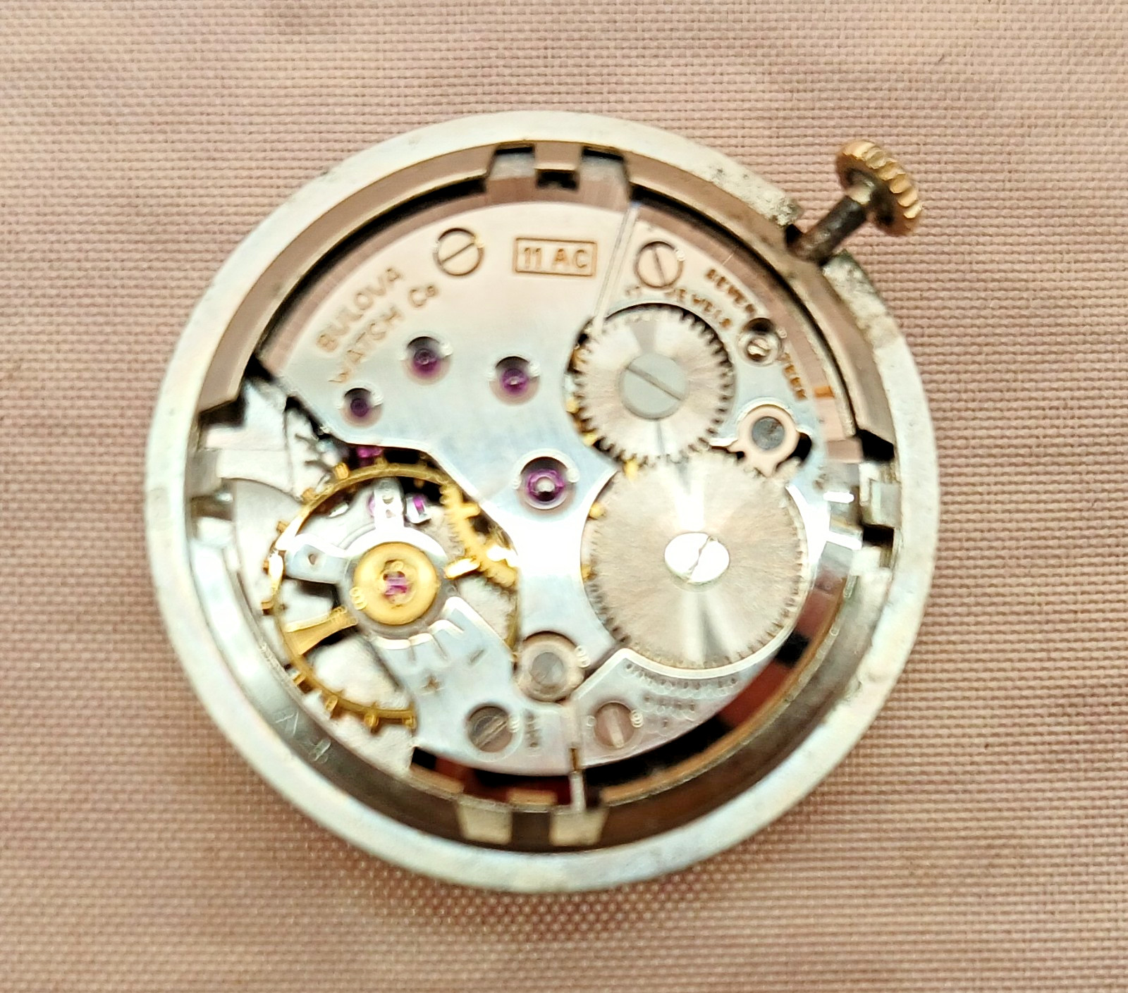 Vintage Watch Lot Galaxie Elgin Bulova 11AC Parts Repair AS IS
