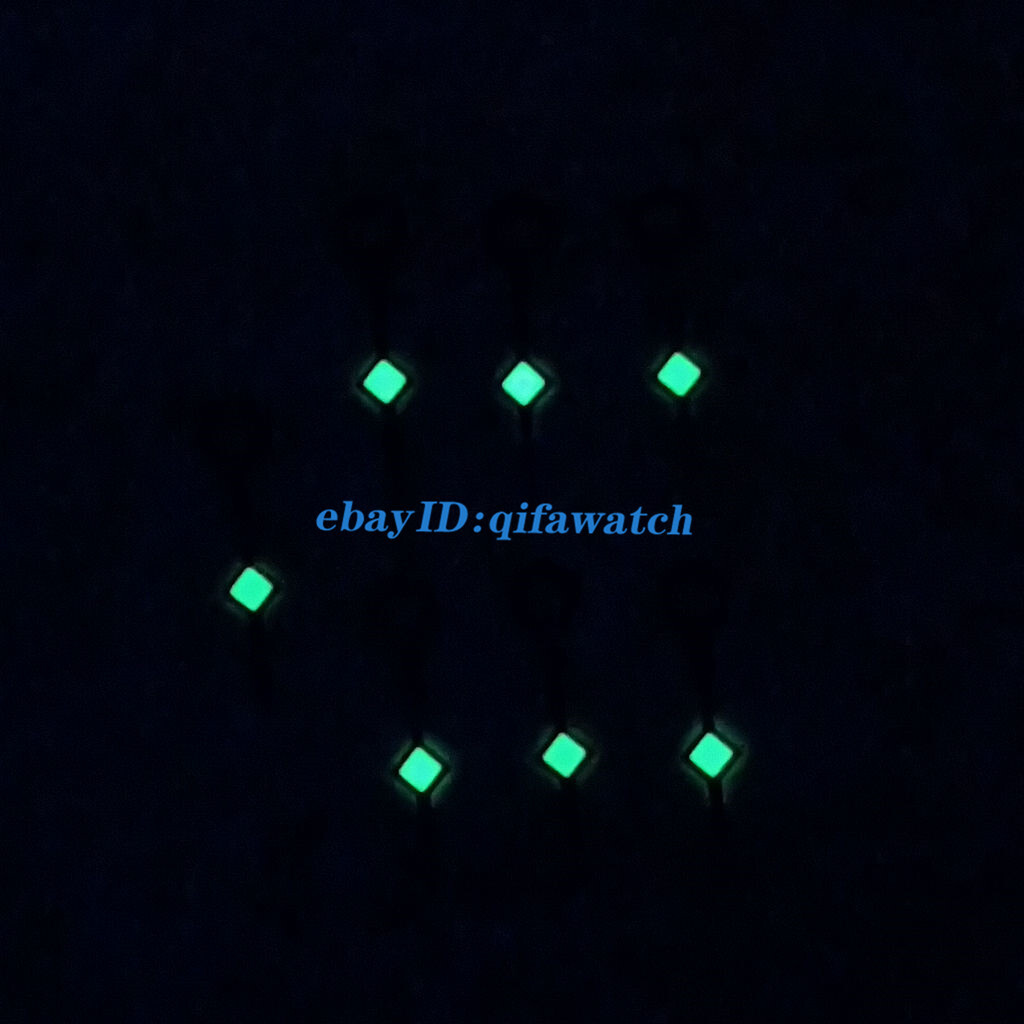 Orange Red Blue Green Black Luminous Watch Hands Fit NH34 GMT automatic Movement