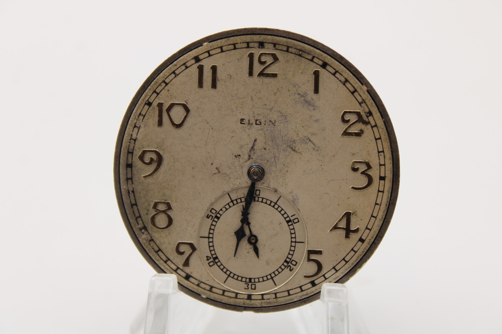 1928 ELGIN POCKET WATCH MOVEMENT 30614981 GRADE 303 12s 7j (RQ2)