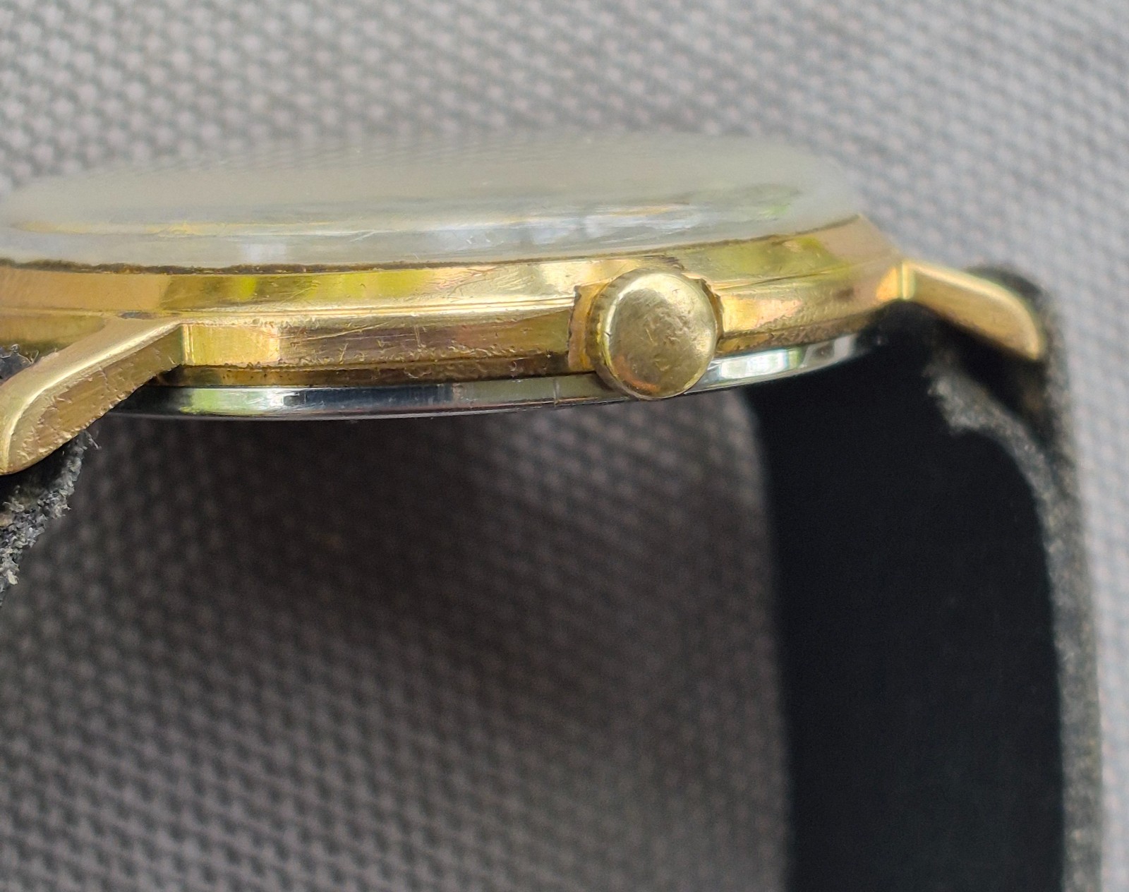 MECCIR 21 Jewels Gold filled 1960s Vintage watch RUNNING