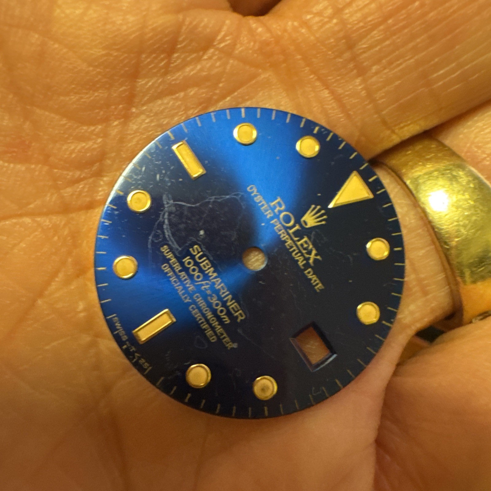 Original Rolex Oyster Submariner Blue Purple 16803 16808 16613 16618 dial (63)