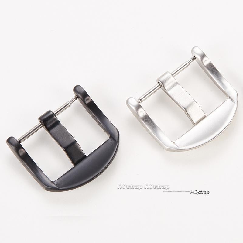 New Watch Buckle Stainless Steel Pin Clasp 18 20 22 24 26mm Leather Strap Band