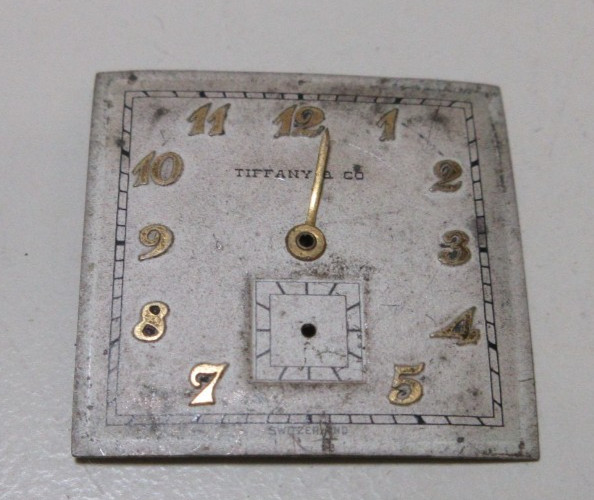 VINTAGE TIFFANY & CO. WATCH DIAL FACE WATCHMAKER WATCH REPLACEMENT PART #56