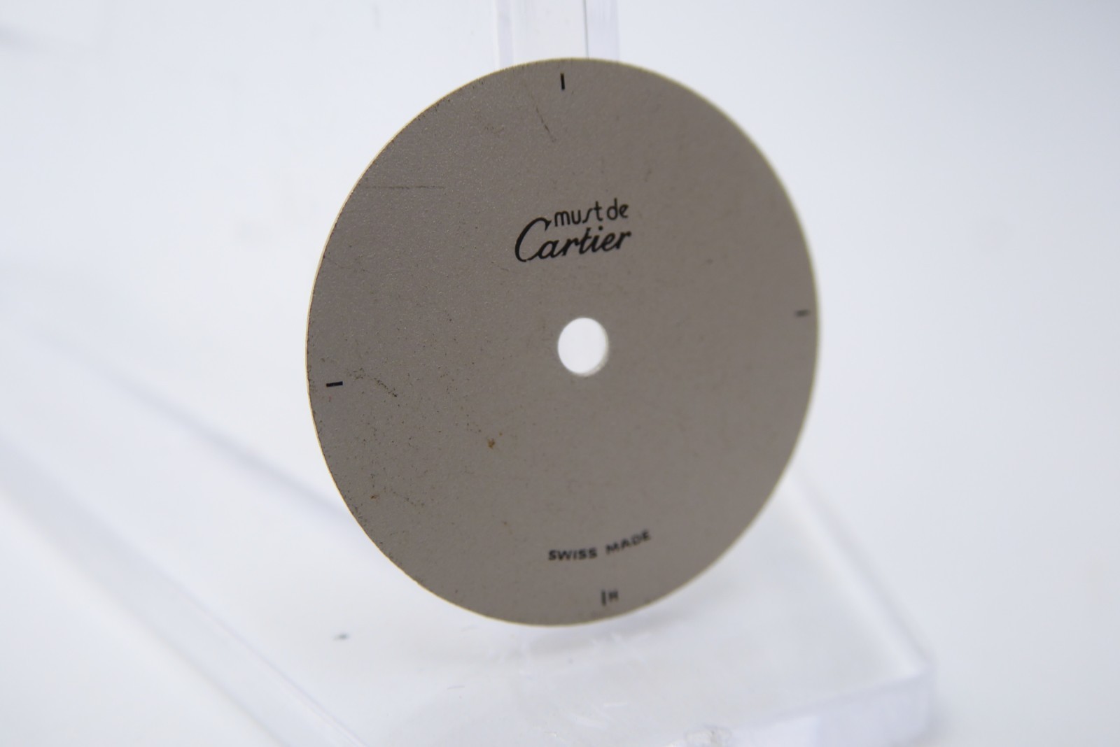 Cartier must de cartier vintage lady dial