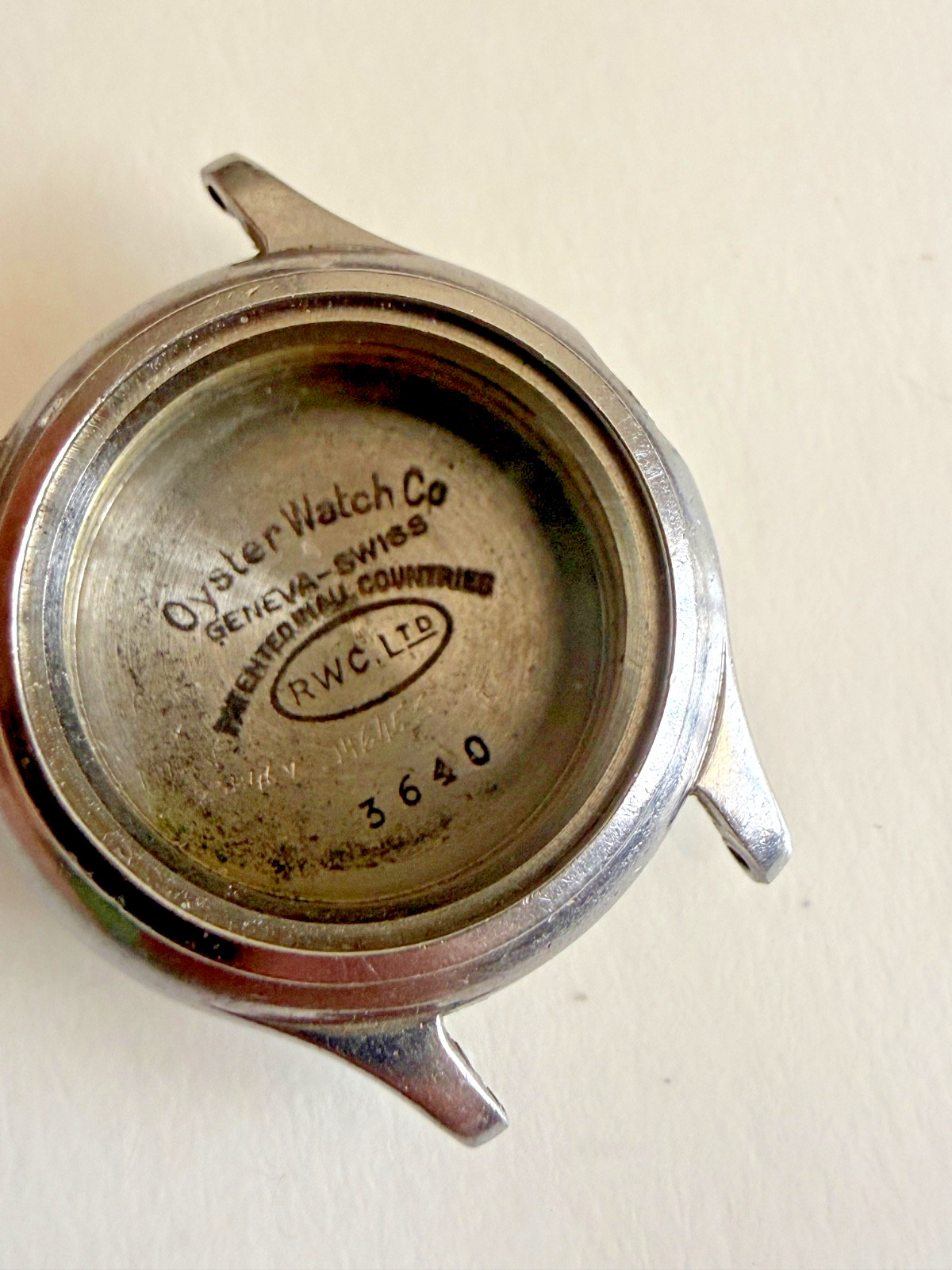 Vintage ROLEX Case Oyster LADY DUDLEY Ref 3640 ALL ORIGINAL CONDITION 1942