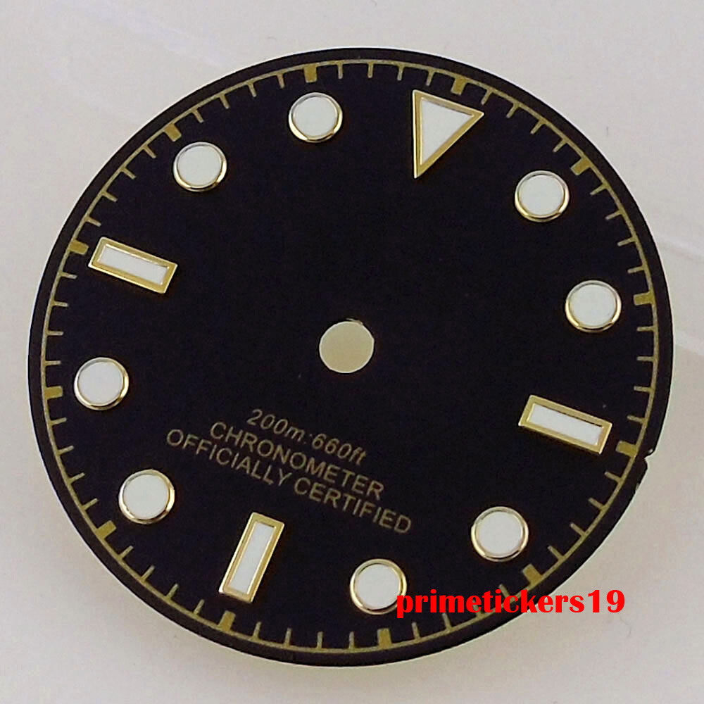 29mm Sterile Watch Dial Snowflake Hands Fit NH35 NH36 Miyota8215 ETA2824 PT5000