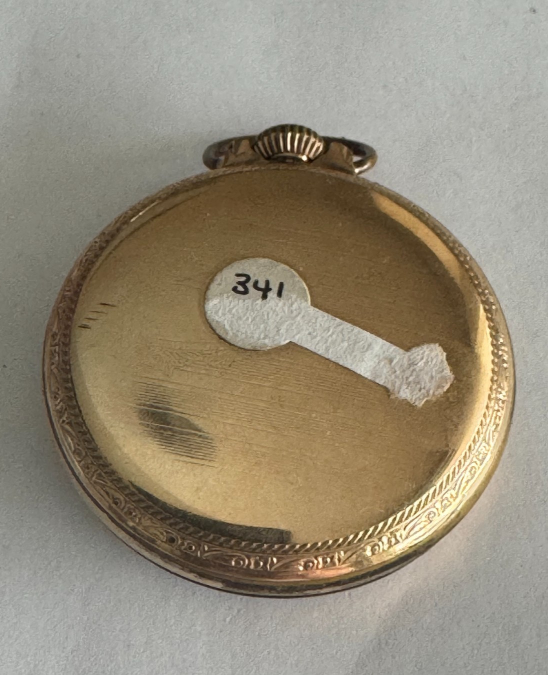 VINTAGE 16 SIZE STAR W.C. CO. POCKET WATCH CASE PENDANT & LEVER SET