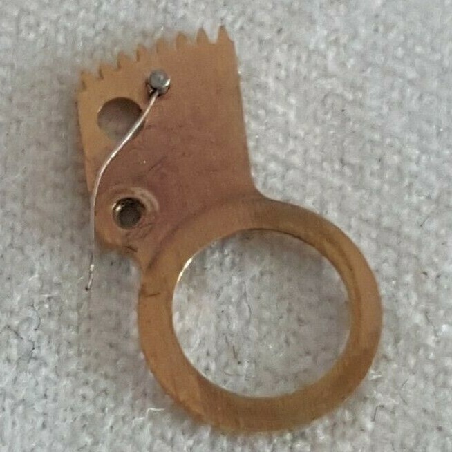Omega Caliber 330 Part Number 1407 (Pawl Bearing Yoke with Stud and Spring)