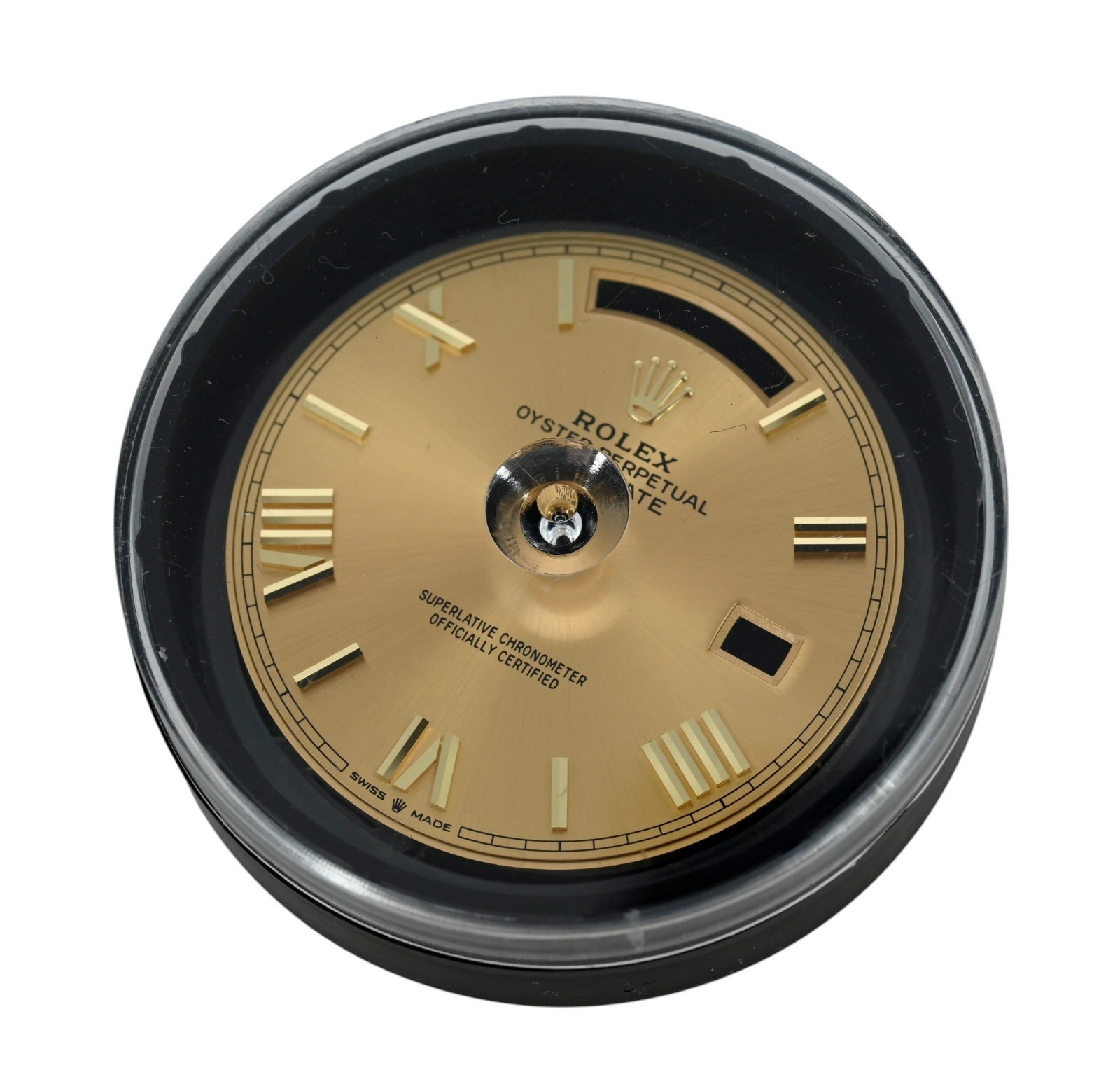 Rolex Factory Day-Date 40 Gold Champagne Roman Numeral 40mm Watch Dial 228238!