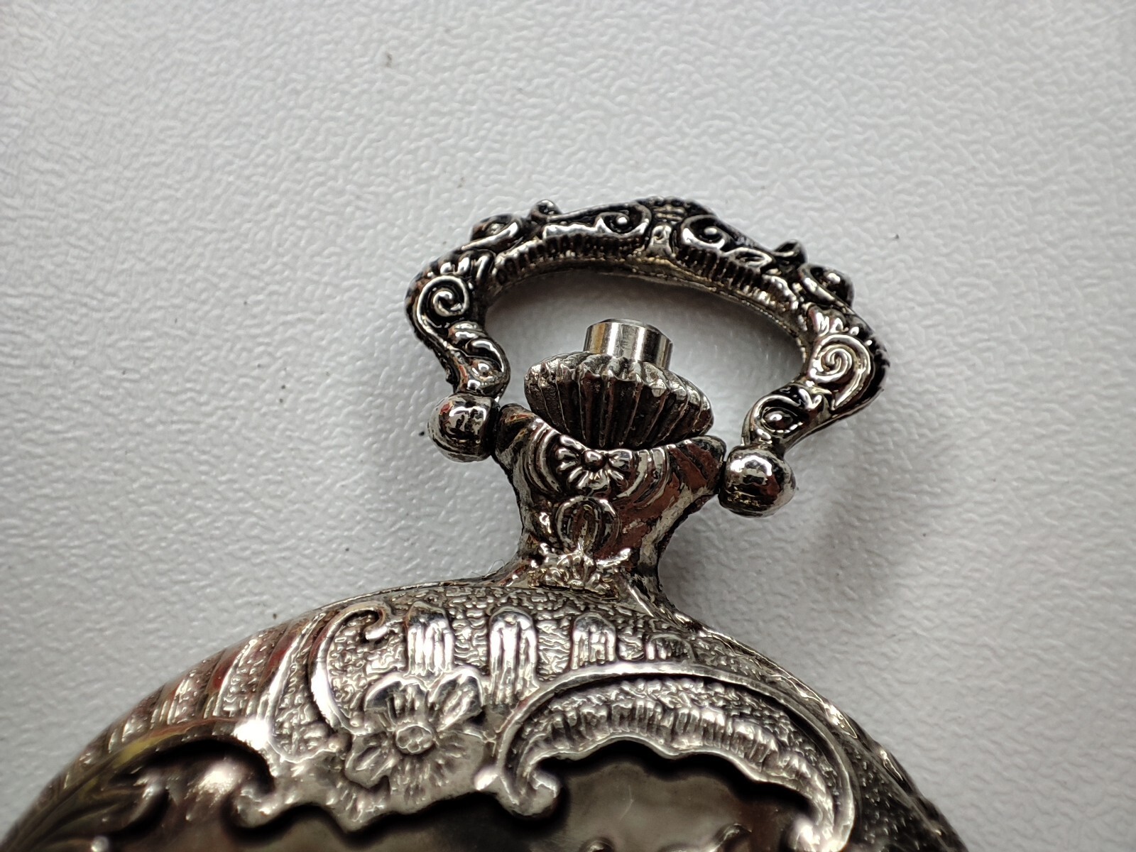 Boat hunting scene pocket Watch nikkey – 46.5 mm for parts and spares