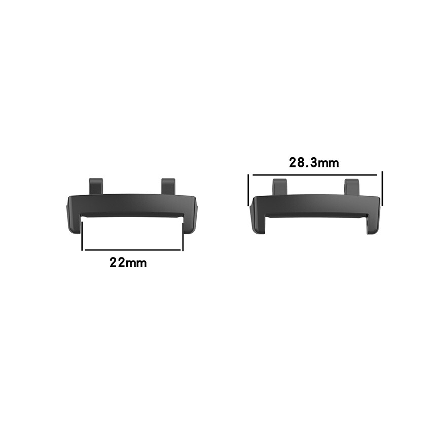 Strap Connector Head Grain Metal Adapter Accessories for HUAMI Amazfit T-REX3