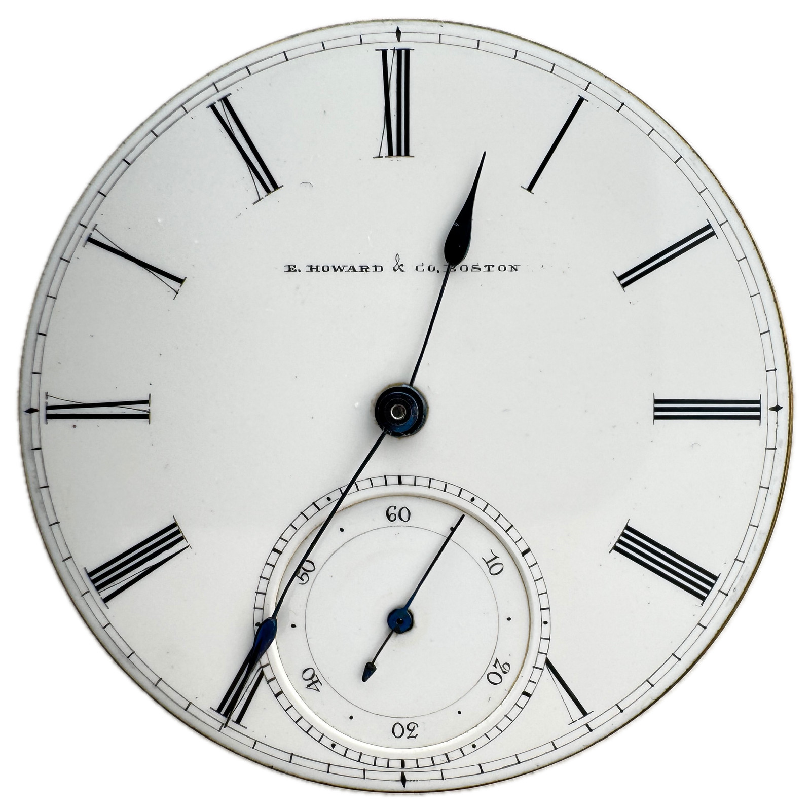 Antique 18s (N) 1865 E. Howard & Co. Series III Key Wind Pocket Watch USA 15J
