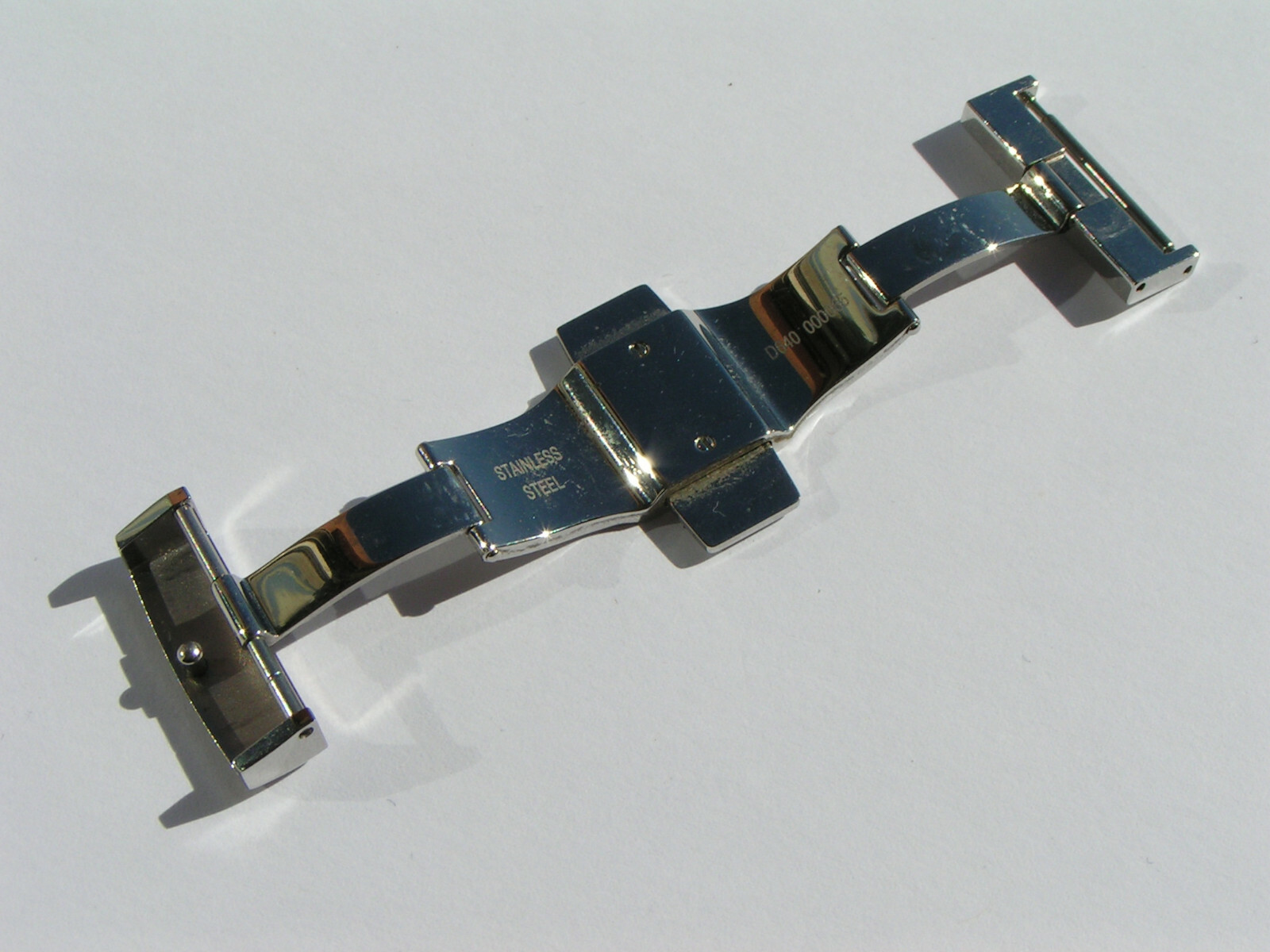 UNION GLASHÜTTE SA Stainless Steel 20mm Deployment Deployant Clasp Buckle I261