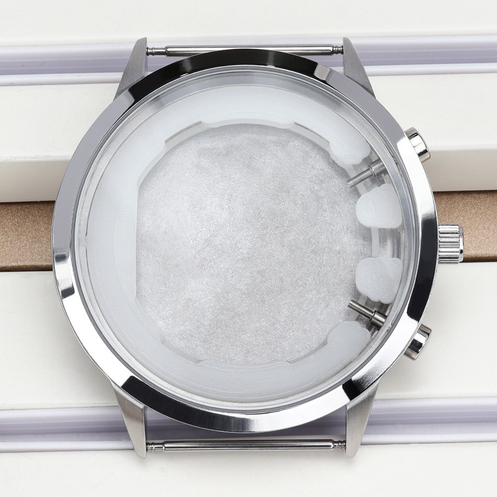 46.8mm Watch Case Stainless 100 Waterproof For Seiko VD53 Movement High quality