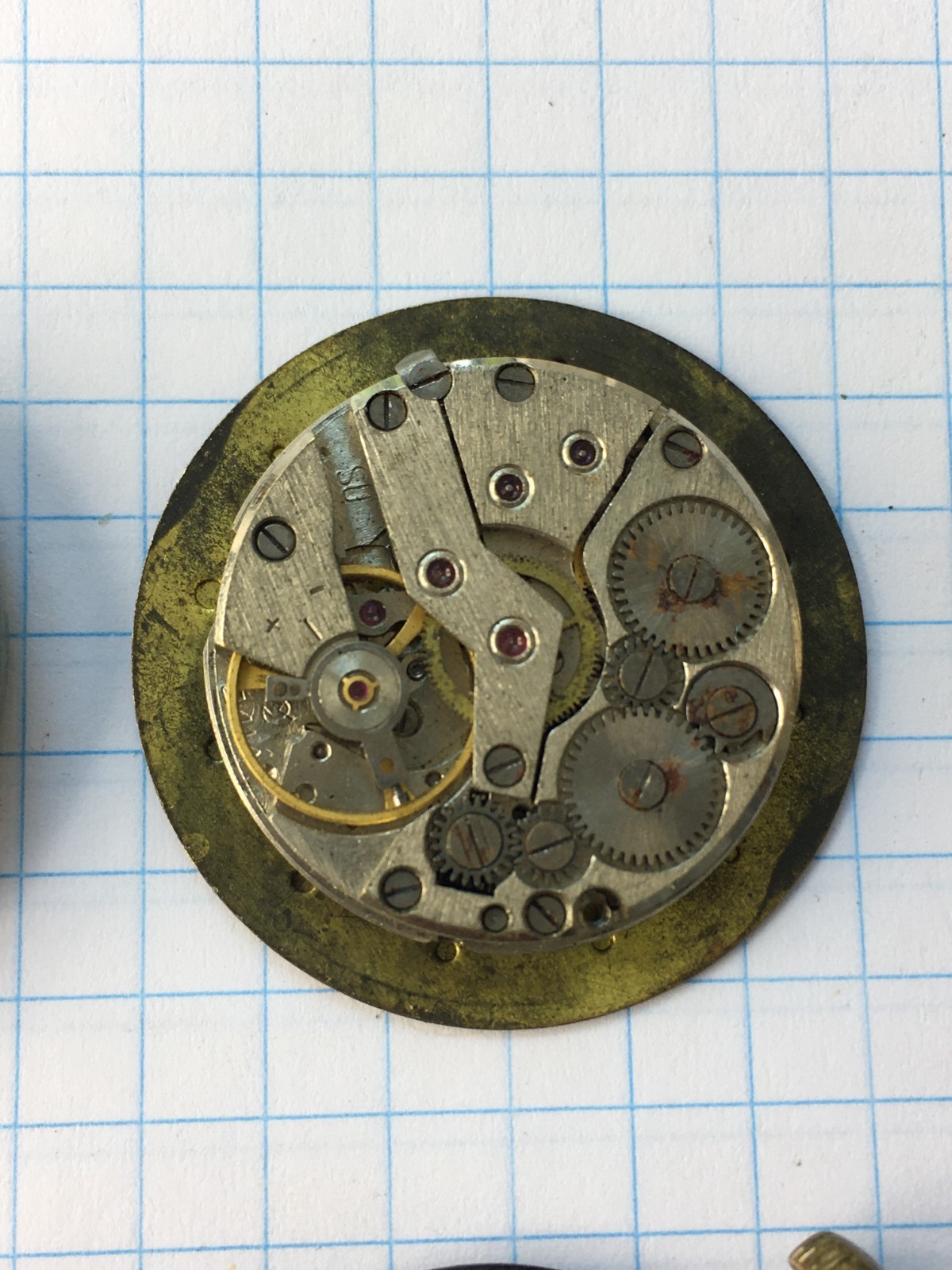 Lot of 10 Vintage men’s wristwatch movements Vostok, Slava, etc. USSR for parts