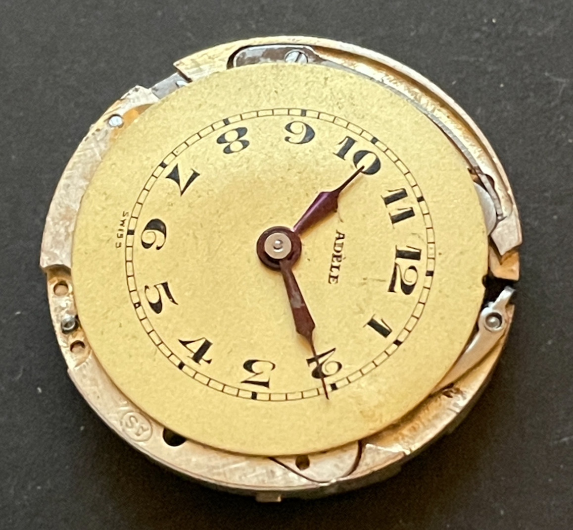 Antique Adele Technos Pendant Watch Movement Parts/Repair 1j Swiss