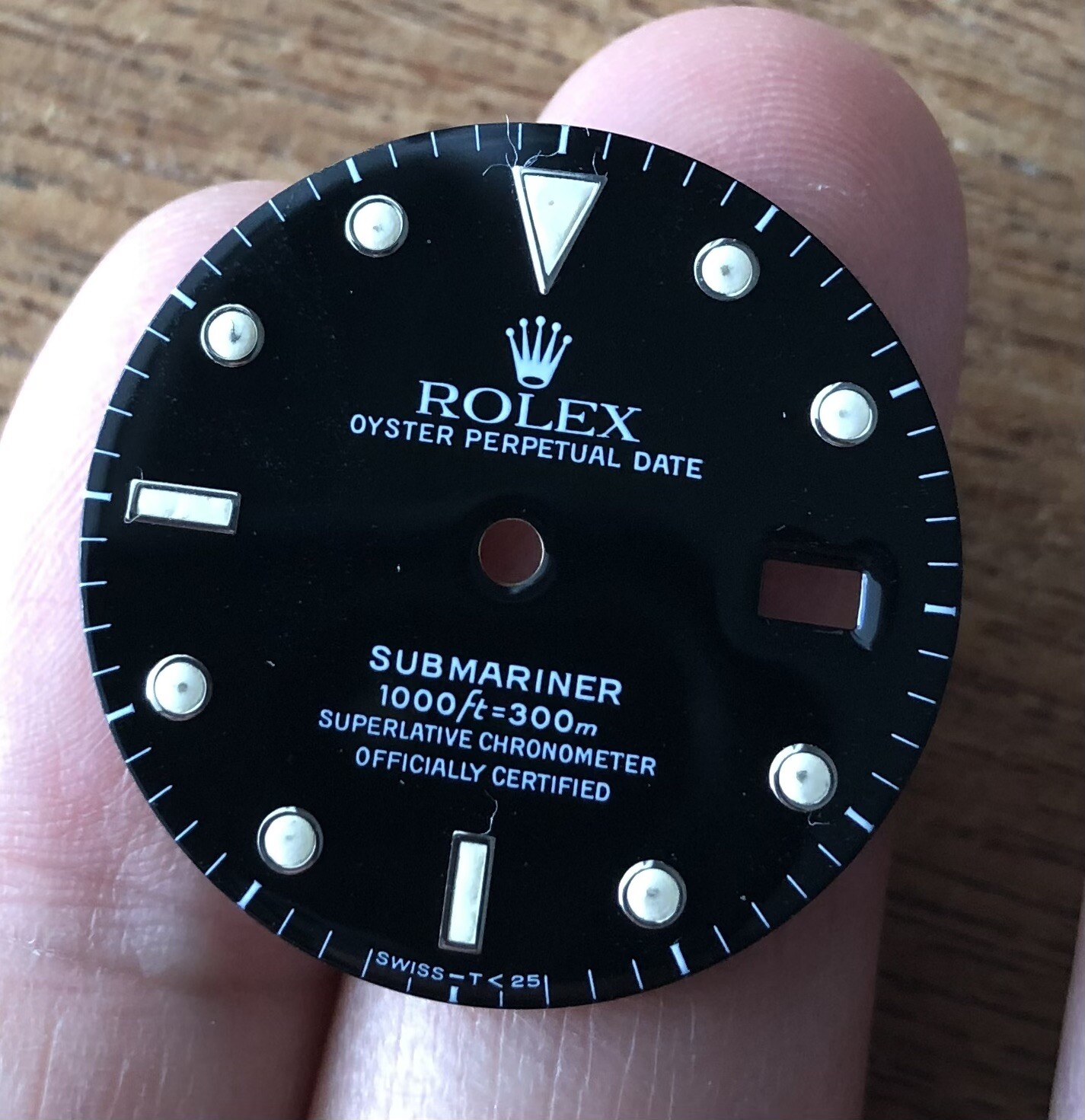 USED NICE VINTAGE 16610 16800 168000 ROLEX SUBMARINER TRITIUM GLOSSY DIAL 80-90s
