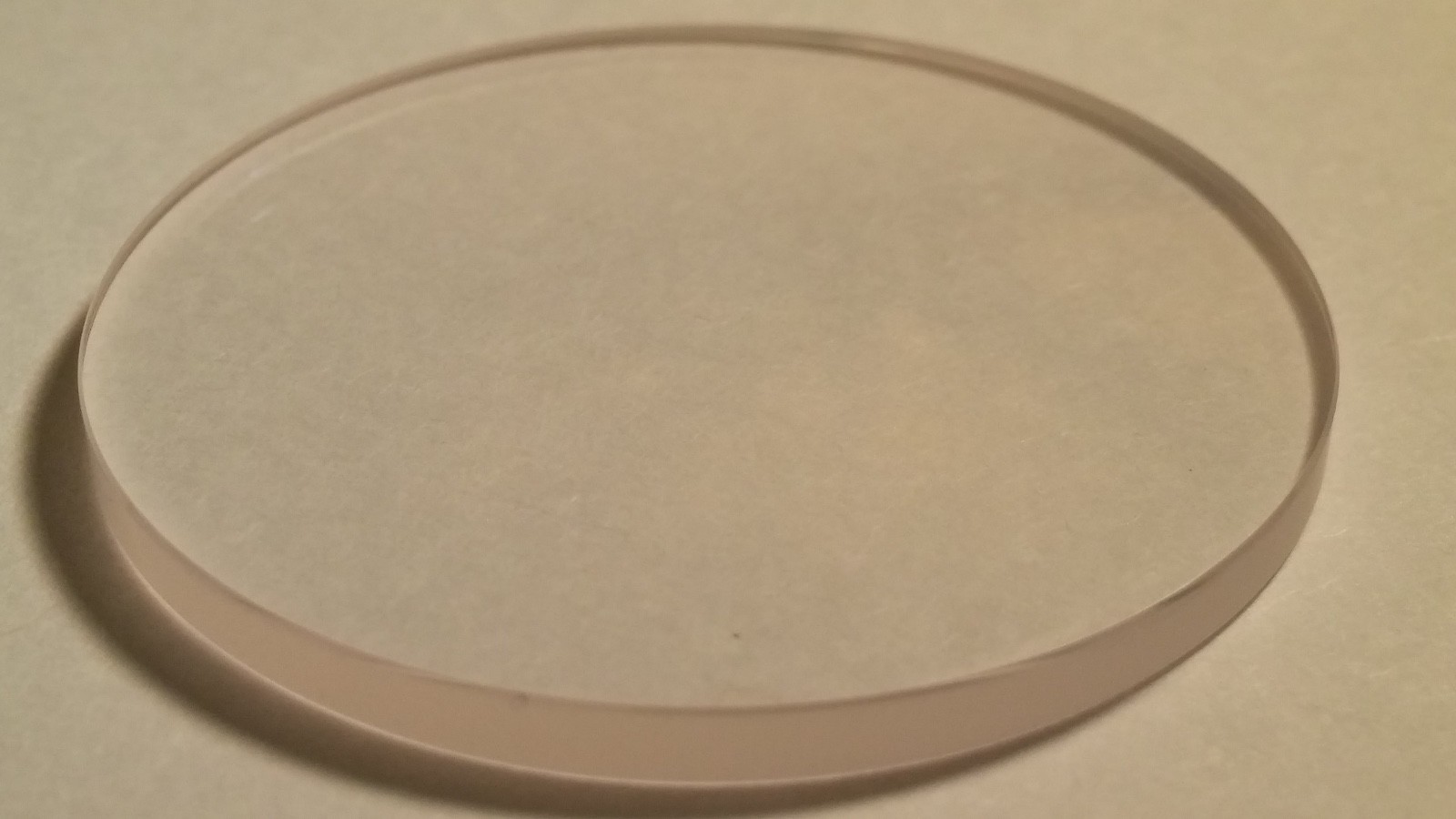 Unbranded Breguet Breguette Sapphire crystal 36.5mm x 2mm thick