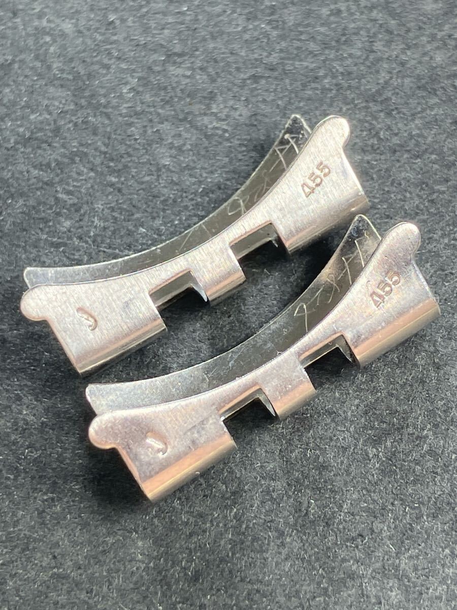 Genuine Rolex Flash Fits FF 455 20mm End Links 18K Datejust 62523 16013 16233 #9