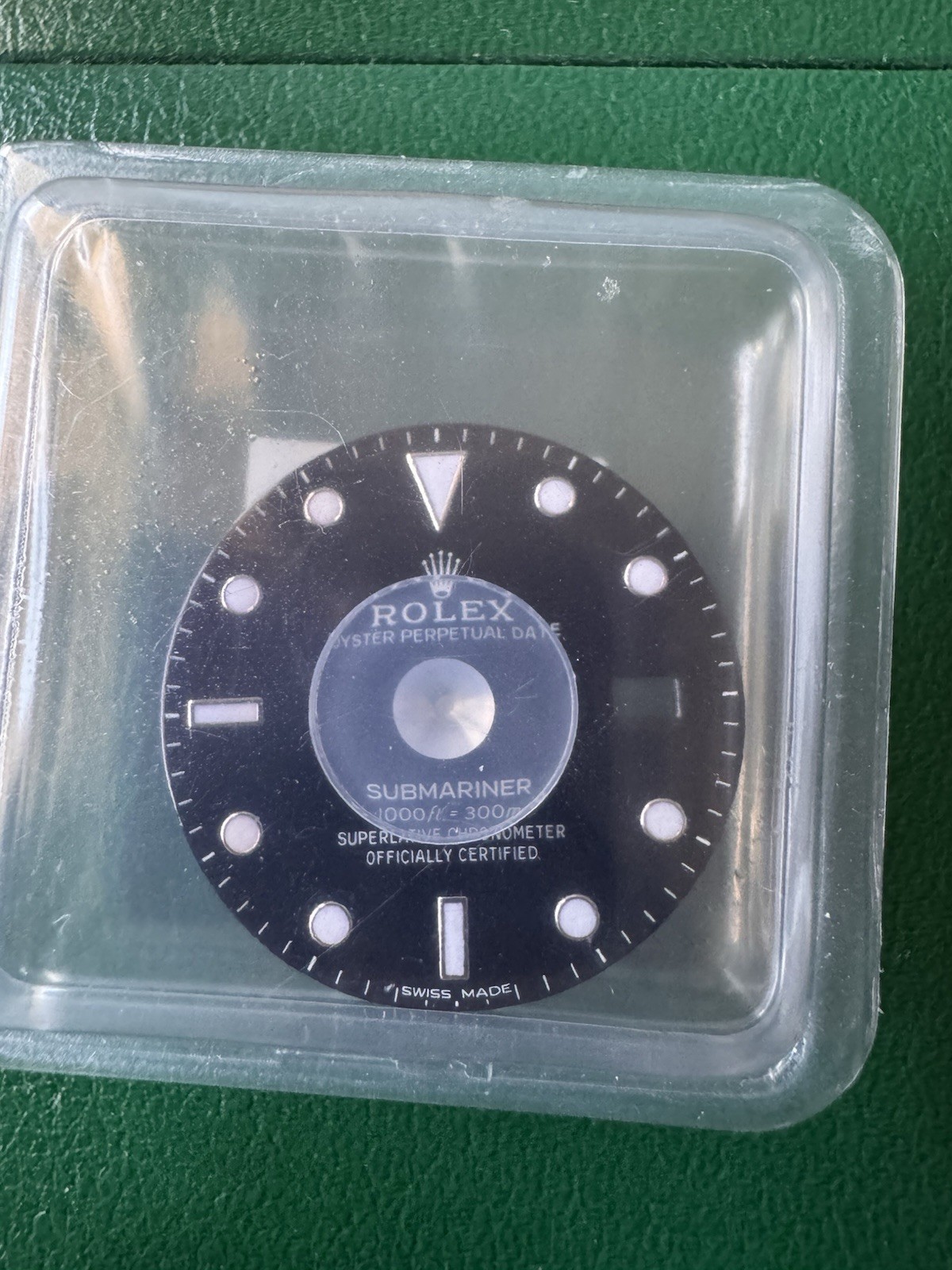 Genuine Rolex Submariner Dial For 16610 16800 New In Box