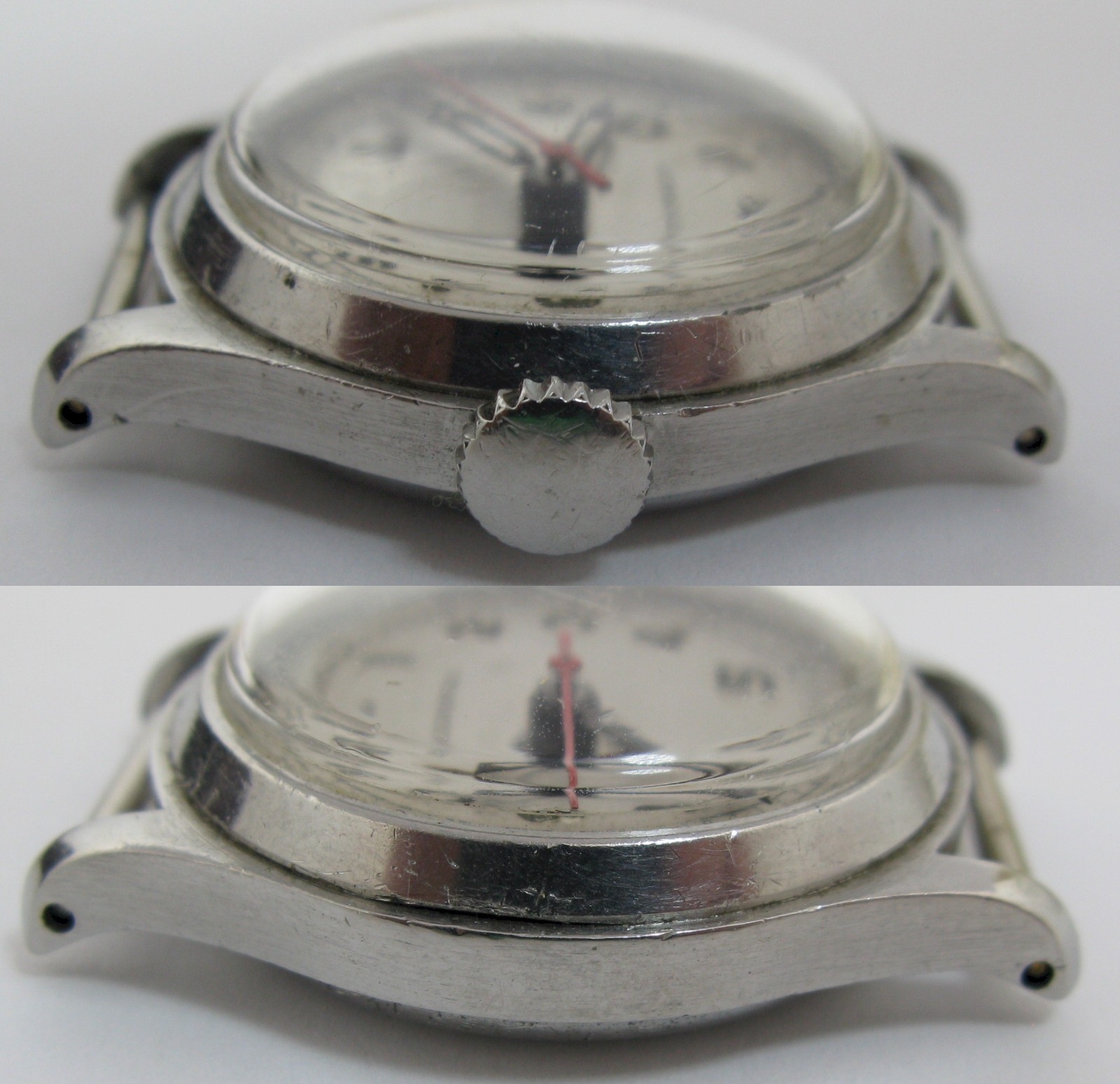 Longines 10L Movement 17 jewels with sweep second & stainless steel case …