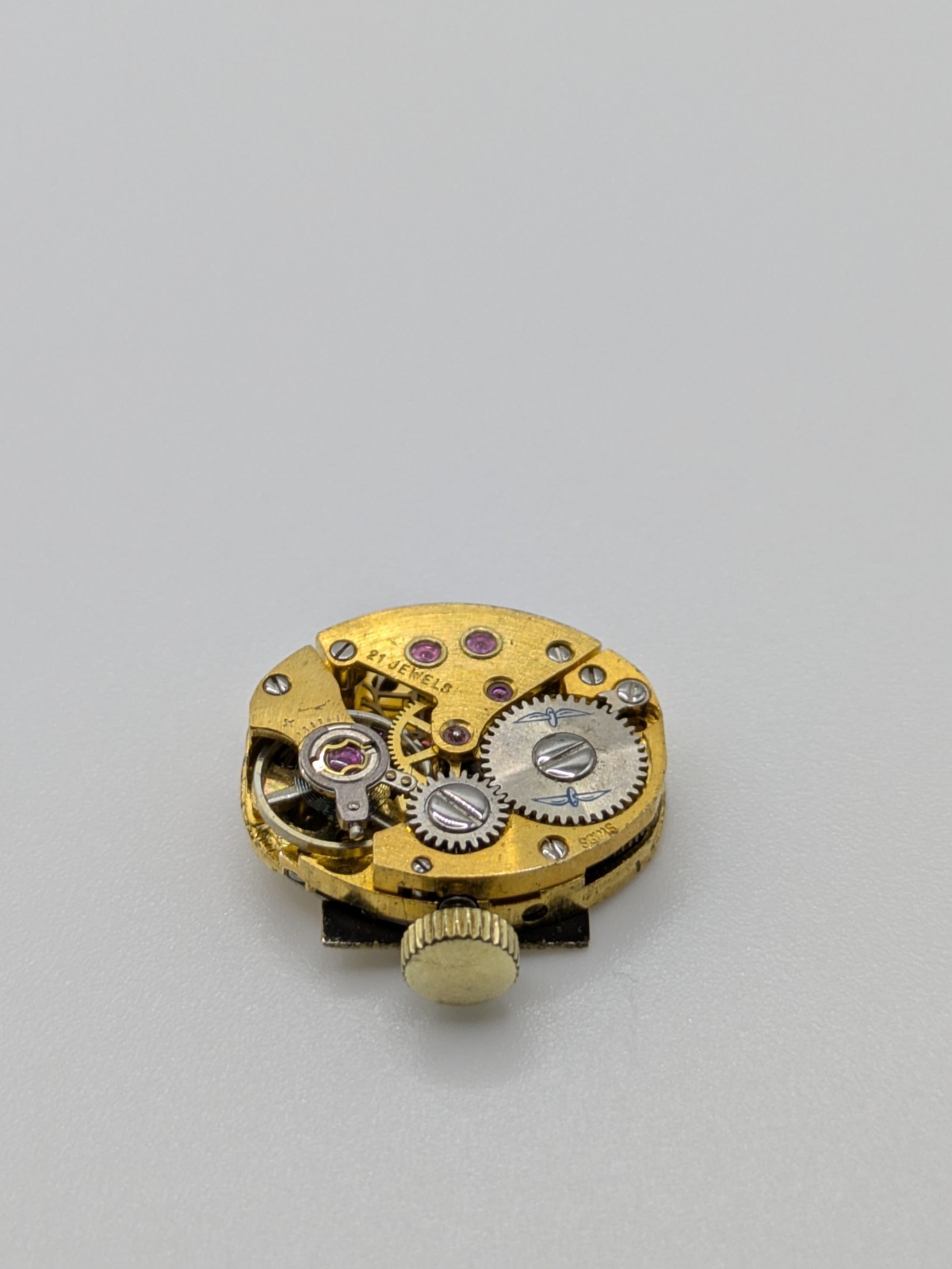 Rotary AS 1777 Manual Watch Movement 21 Jewels Swiss Untested 16.4mm