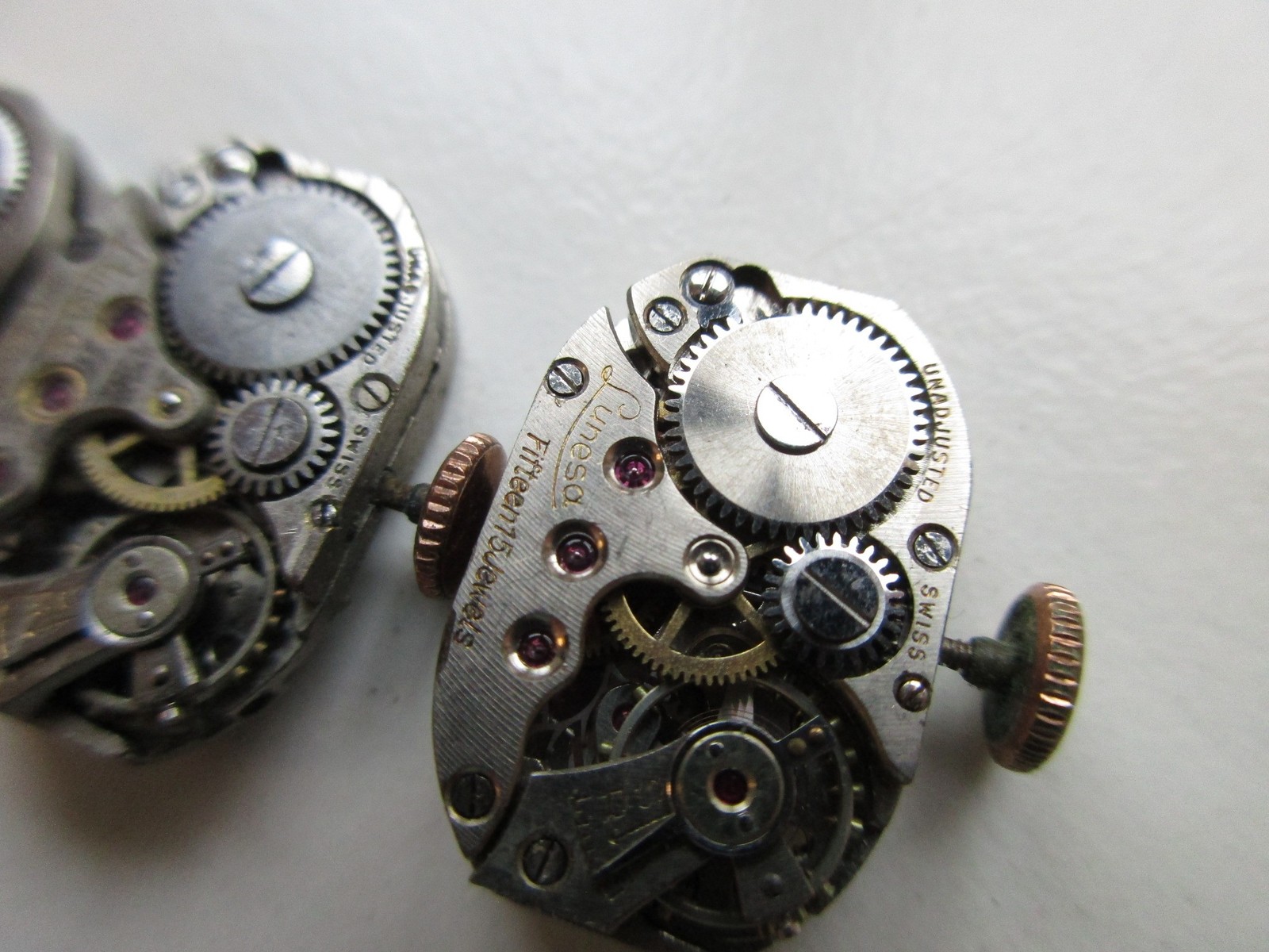 Lunesa cal. 21 Swiss vintage watch movements – for parts