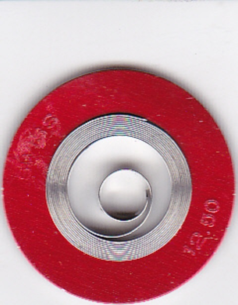 1 WALTHAM 678 MAINSPRING #2251 WHITE ALLOY