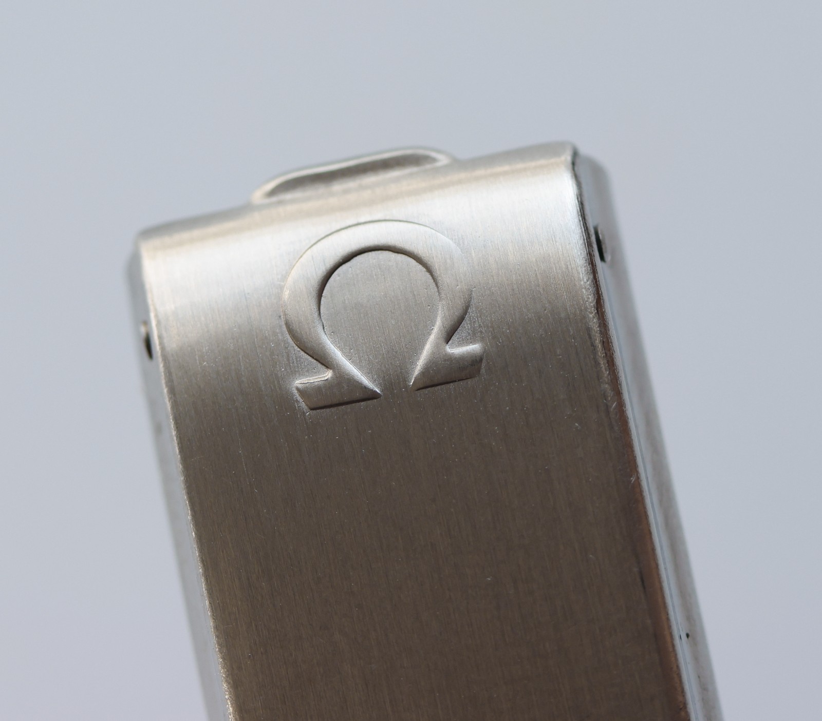Genuine Original Vintage Omega No. 27 15mm Deployant Folding Clasp Buckle Steel
