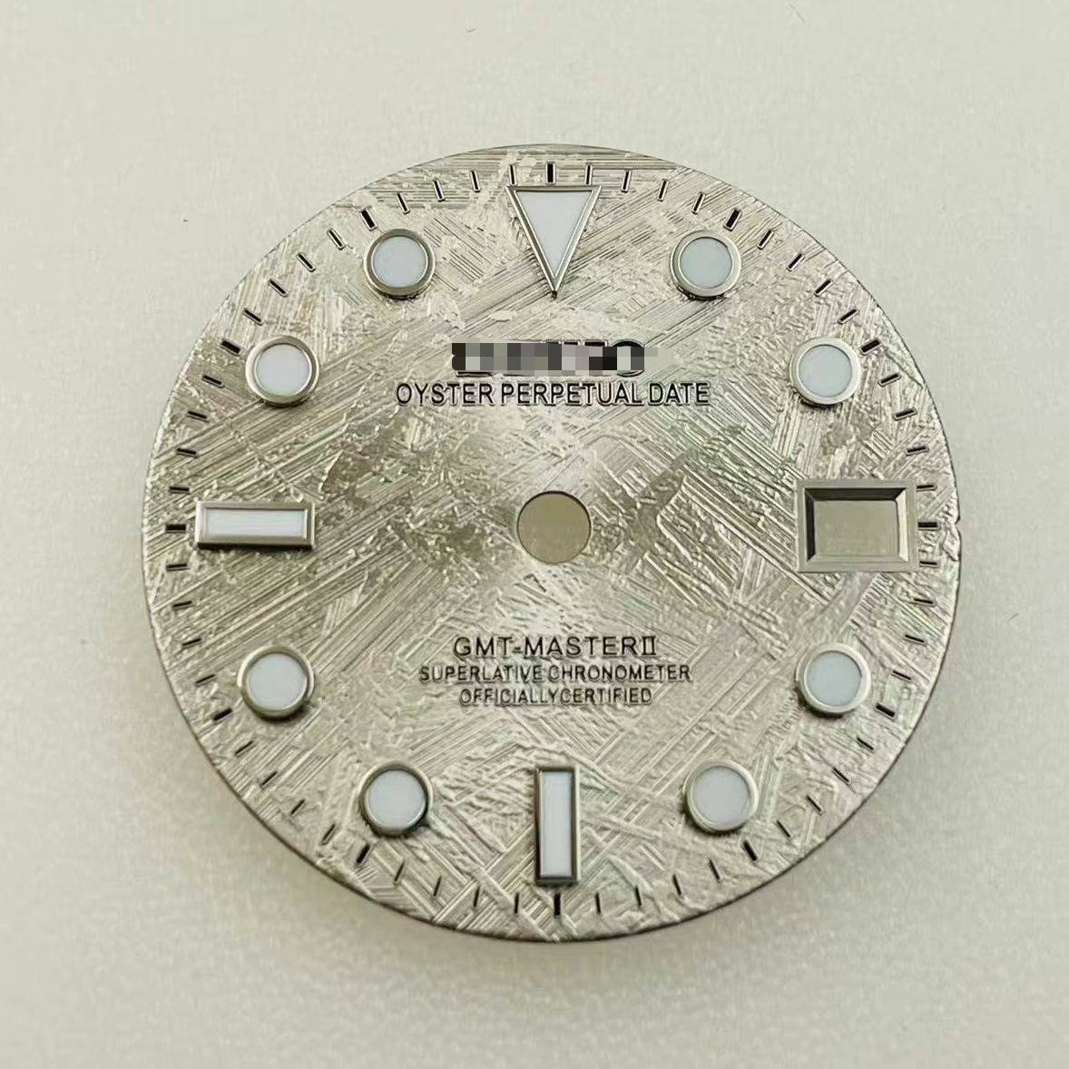 New model suitable for NH35 NH34 meteorite pattern dial blue night light