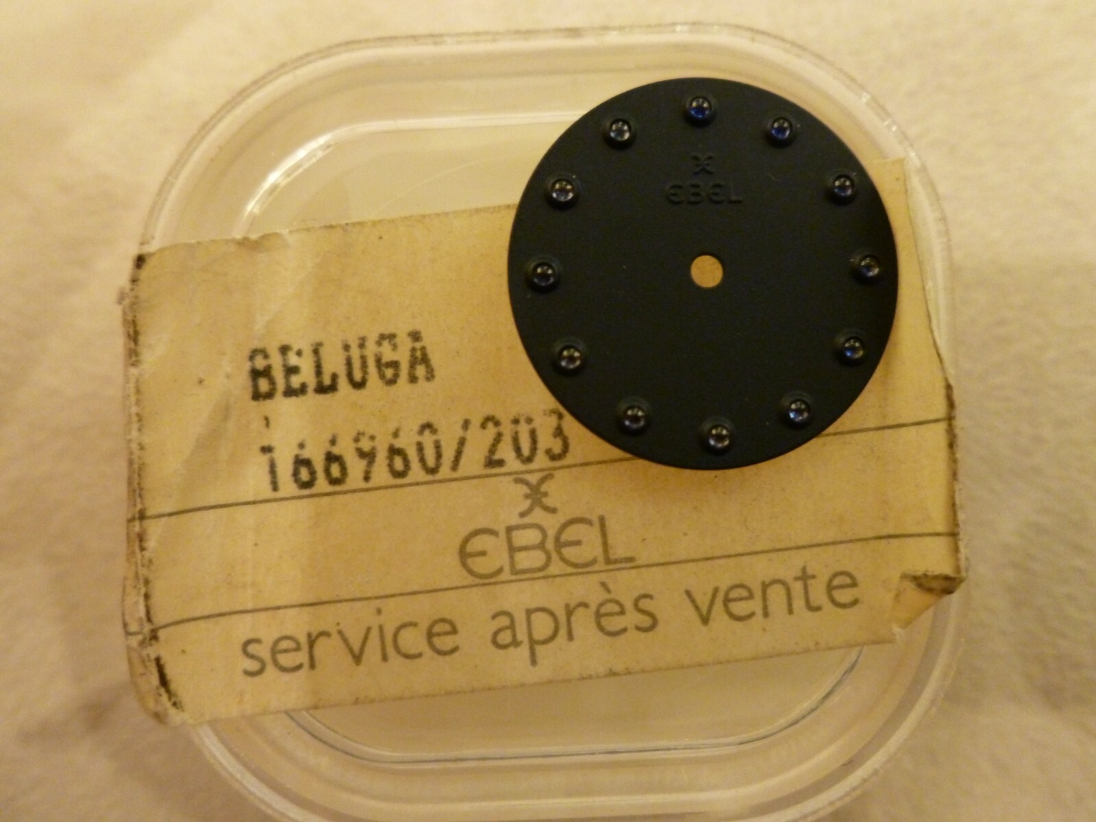 EBEL DIAL BELUGA DIAL