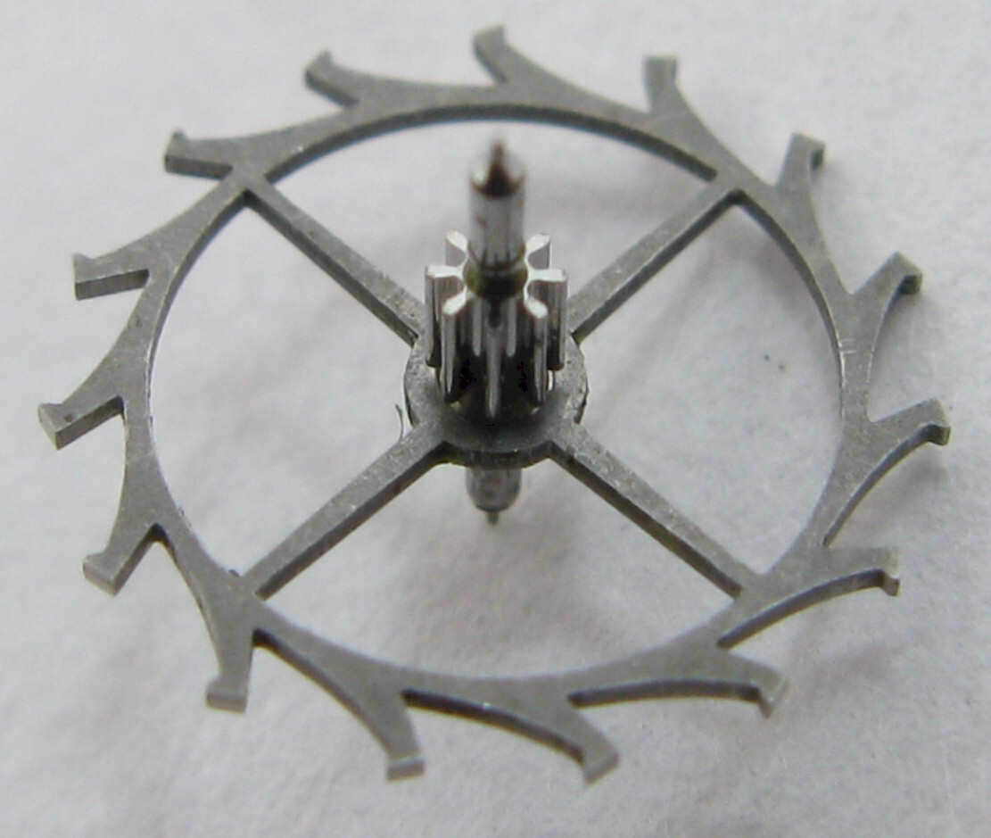 Waltham Crescent 18s 21 j. 1892 Open Face Pocket Watch escape wheel #705