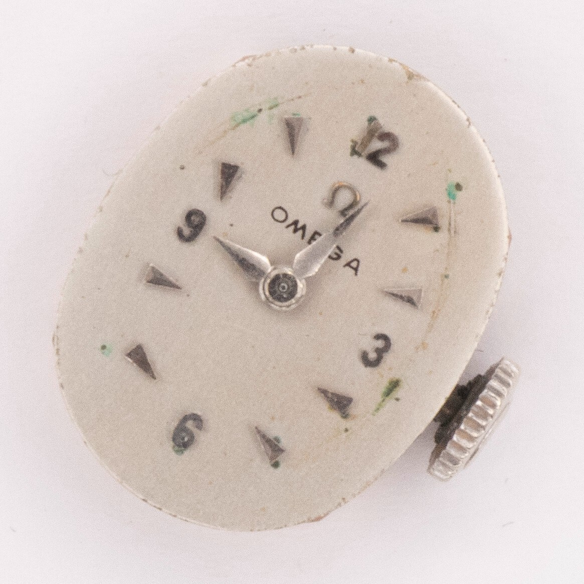 Vintage Omega Caliber 483 17-Jewel 2-Adjustment Wristwatch Movement, Runs