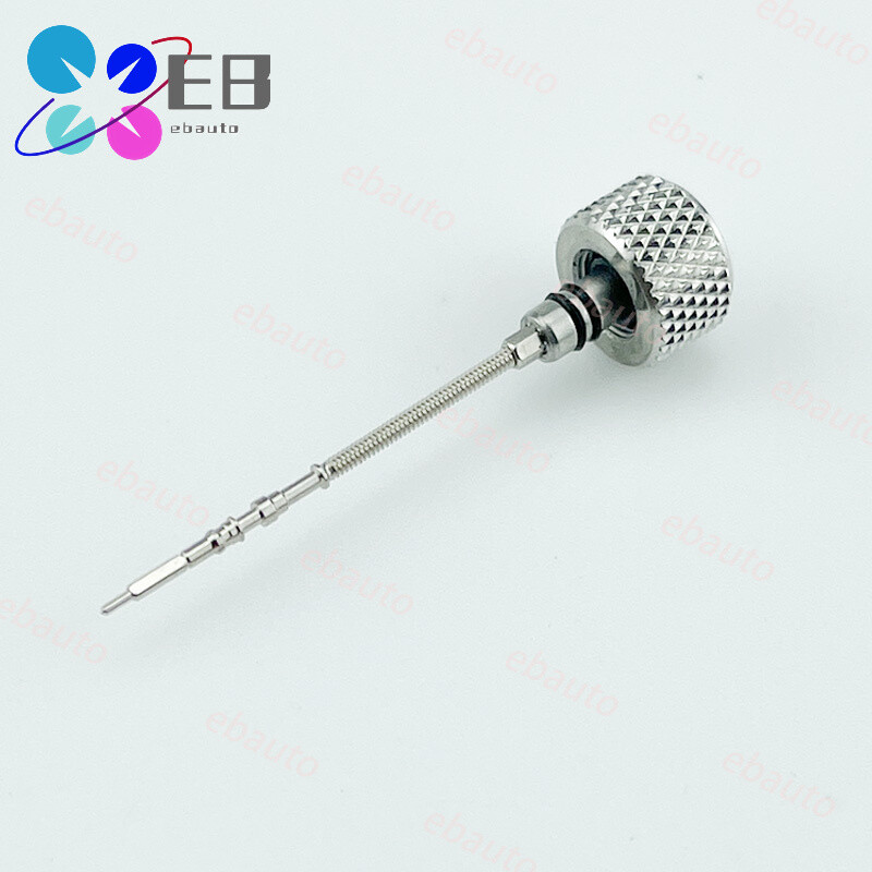 Silver Knurled Crown Mod Parts Polished Finish For NH35/36 SKX007/009 7S26 6R15