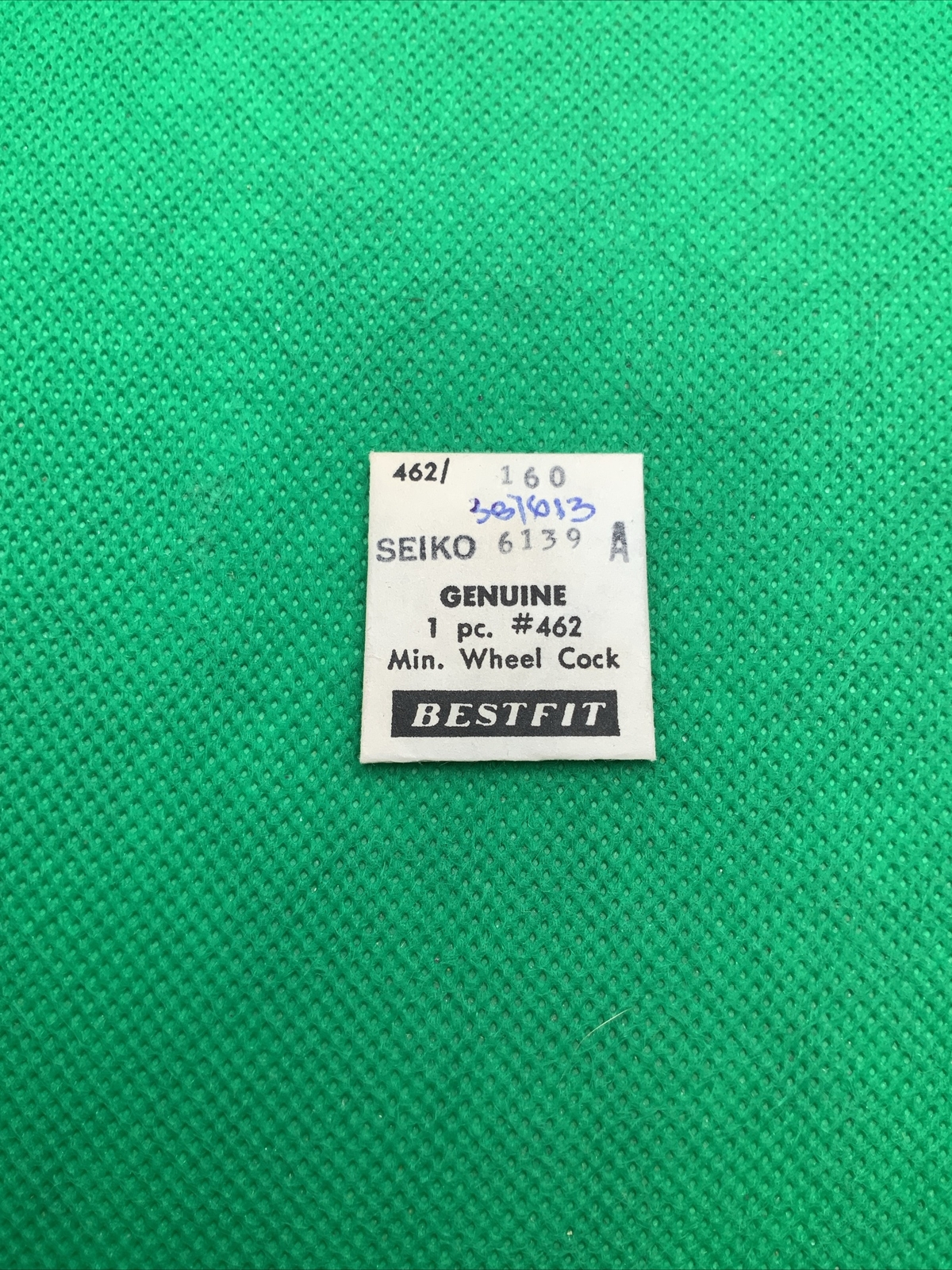 Genuine Seiko 387 613 Minute Wheel Bridge Watch Part 387613 Bestfit #462 NOS