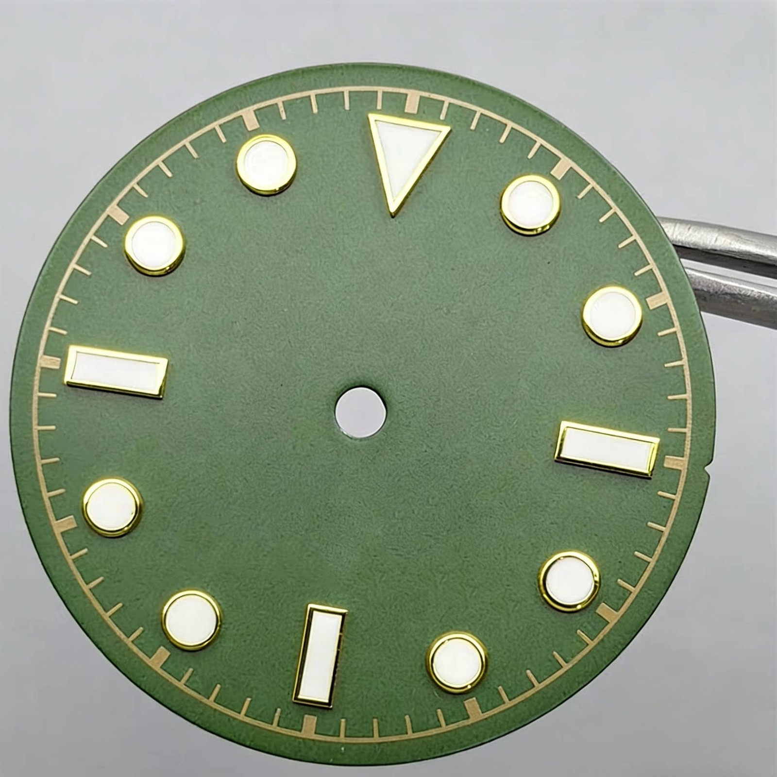 29mm Retro Green Watch Dial Green Lume for Nh34 Nh35 ETA2824 PT ST2130 Movement