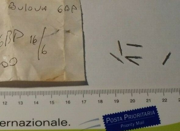 Lotto di ricambi per orologi vintage vari (Bulova e altri) per riparazioni