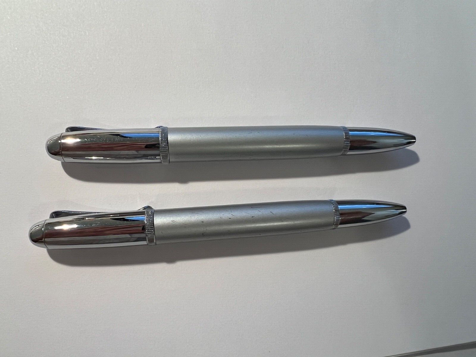 Pair Genuine and Authentic JAEGER-LECOULTRE Twist Pens, Black ink, and Stylus