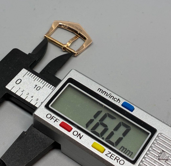 Patek Philippe 18K Rose Gold Watch Tang Buckle 16mm 3.45g 750 Hallmarked
