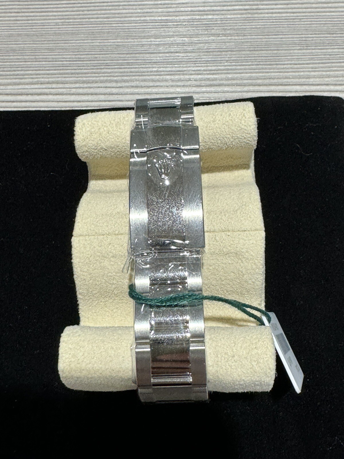 Rolex 41mm Datejust Black Diamond Dial With 18 Carat Gold Fluted Bezel. Unworn!!
