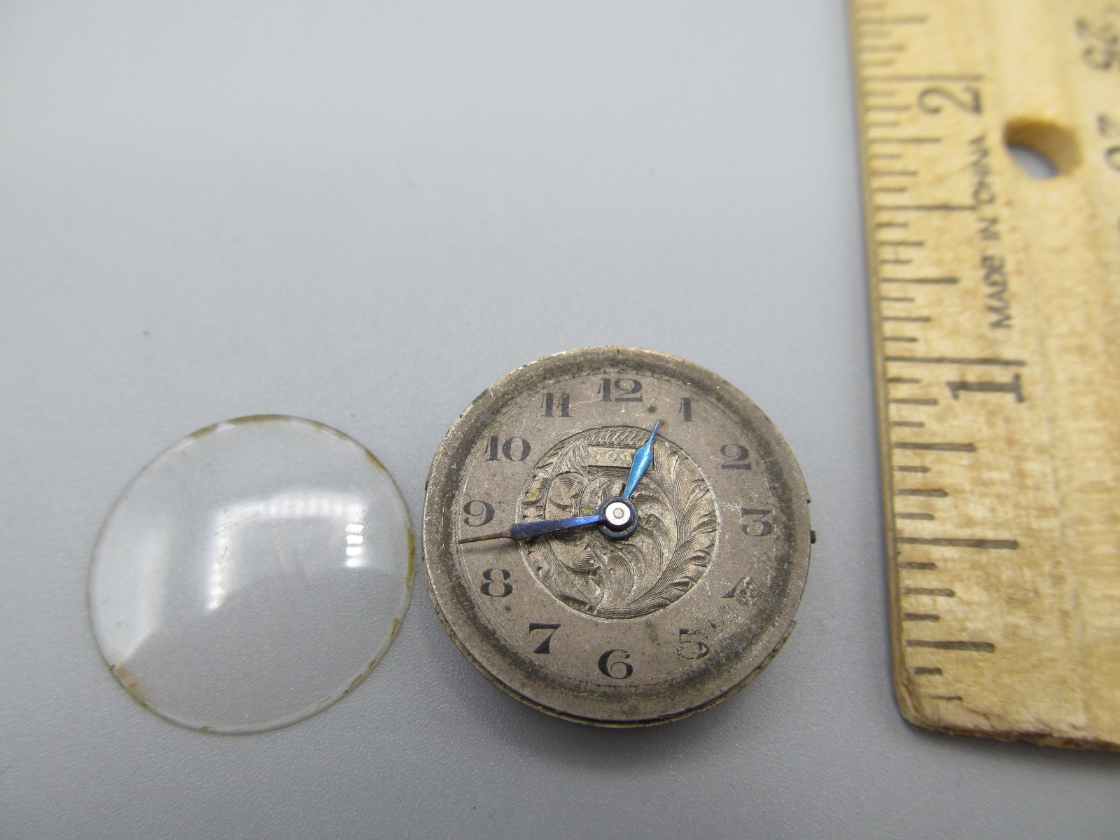 Vintage Antique Crane WC 15J Watch Movement