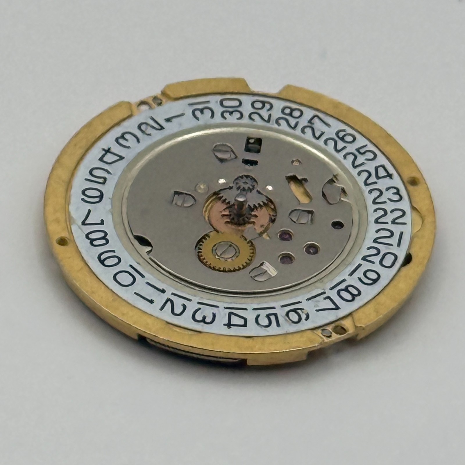 Ronda 1006 Watch Movement Quartz Swiss Date 8 Jewels Vintage Parts Repair 23.8mm